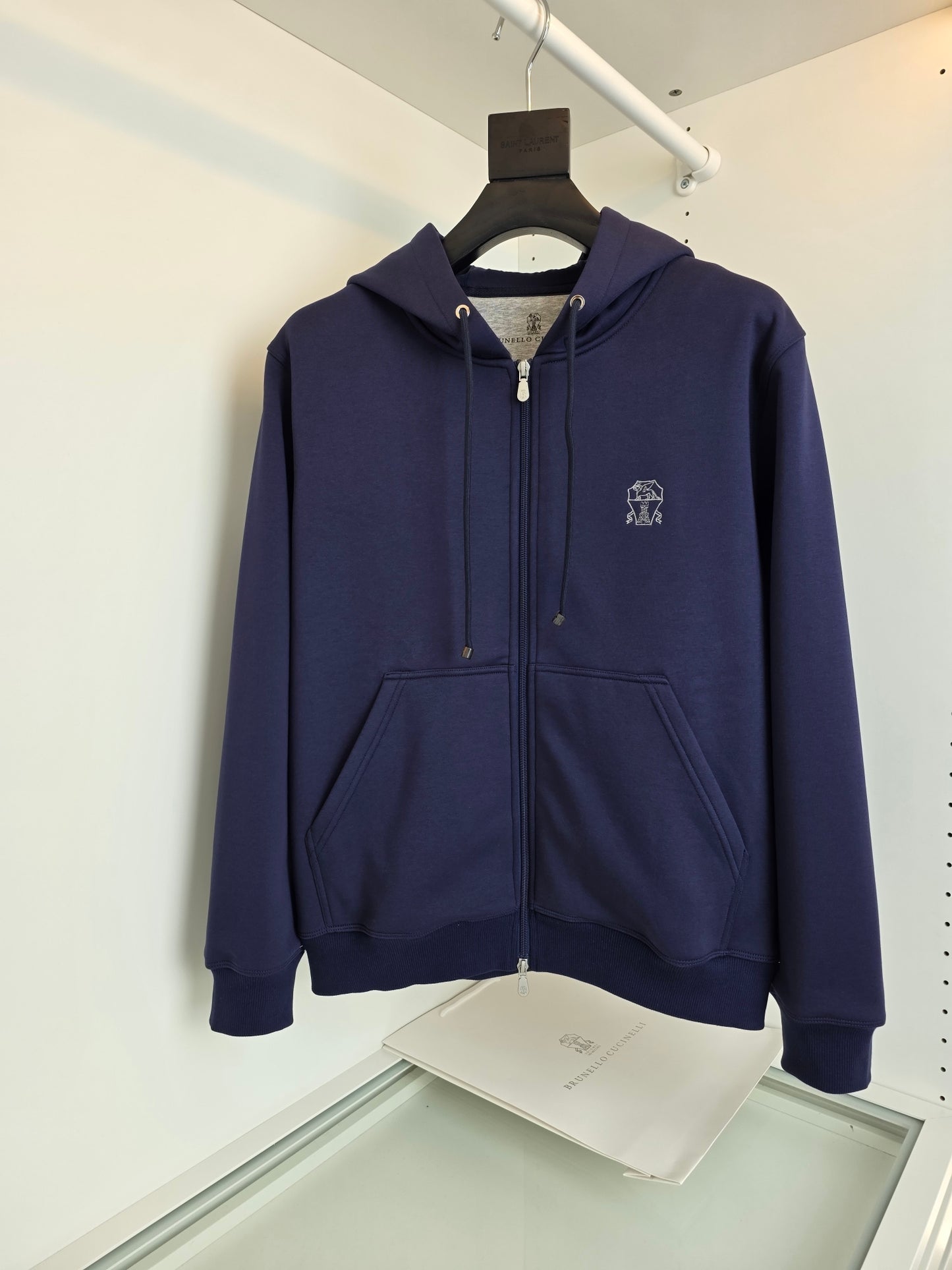 Dark Blue and Grey Jacket