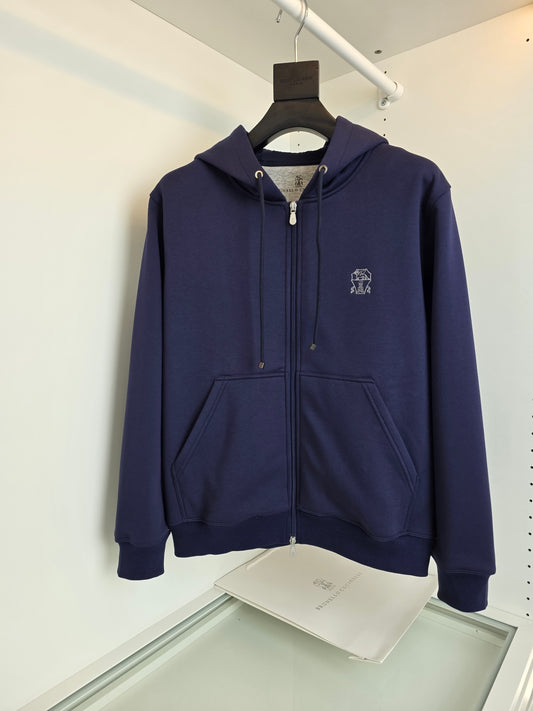 Dark Blue and Grey Jacket