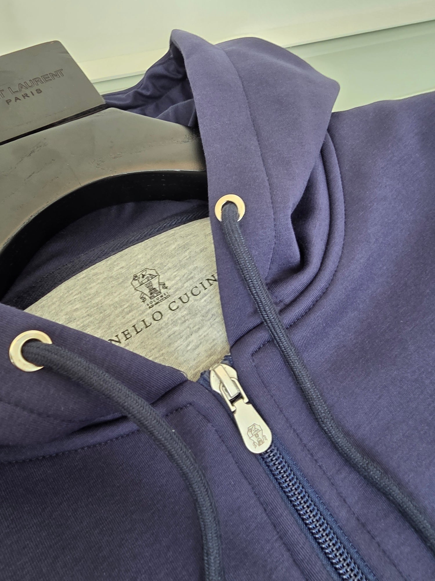 Dark Blue and Grey Jacket