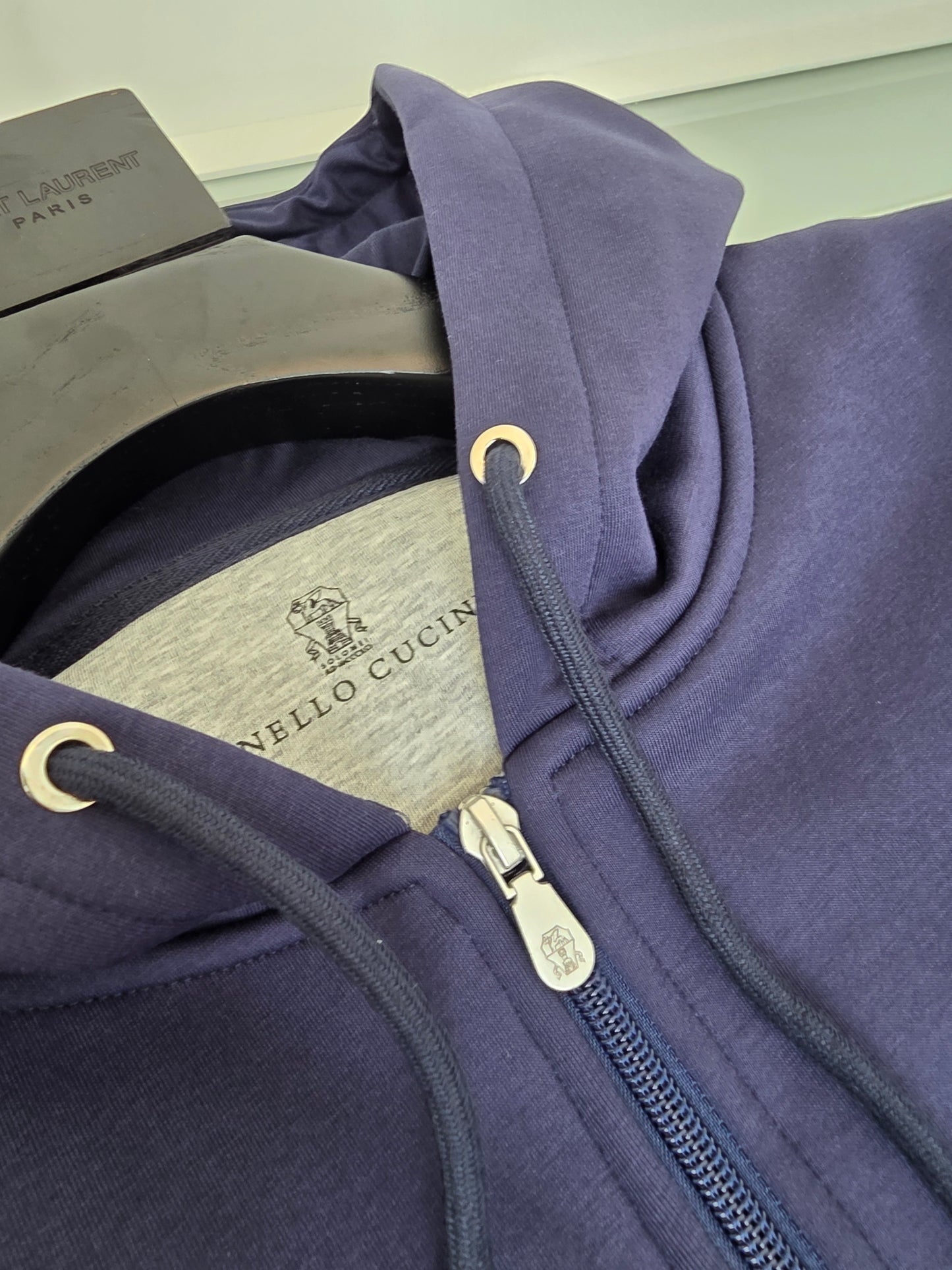 Dark Blue and Grey Jacket