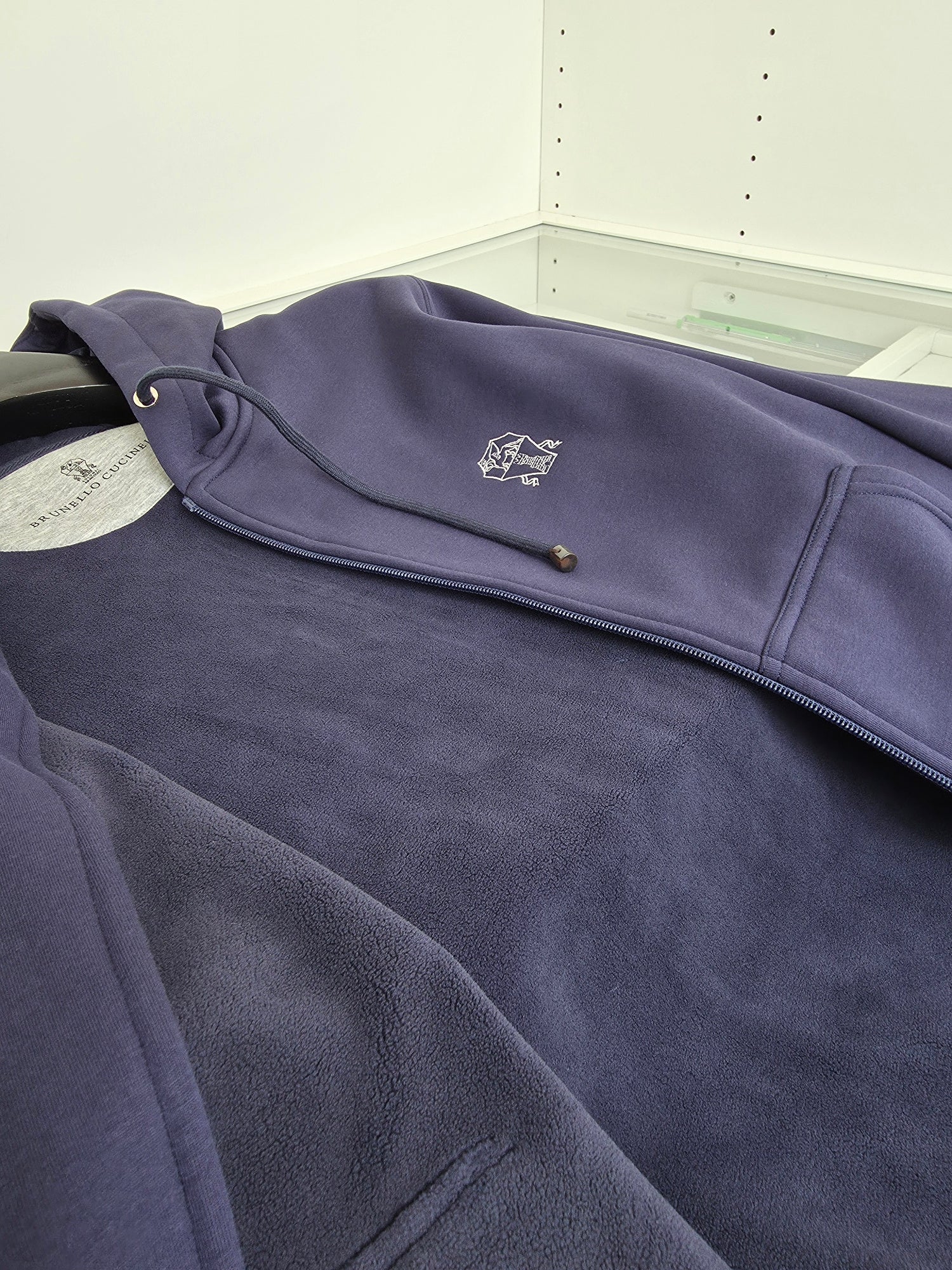 Dark Blue and Grey Jacket