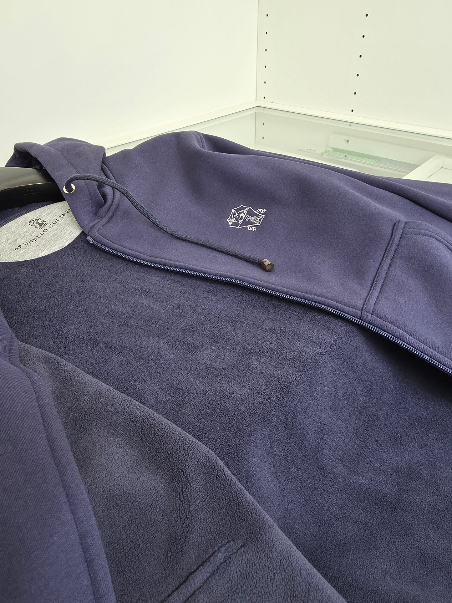 Dark Blue and Grey Jacket