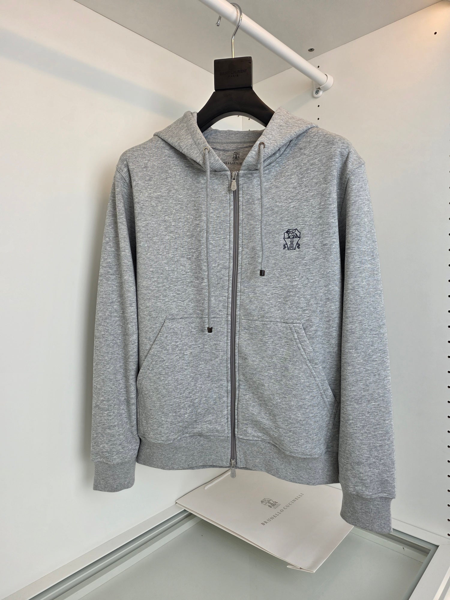 Dark Blue and Grey Jacket