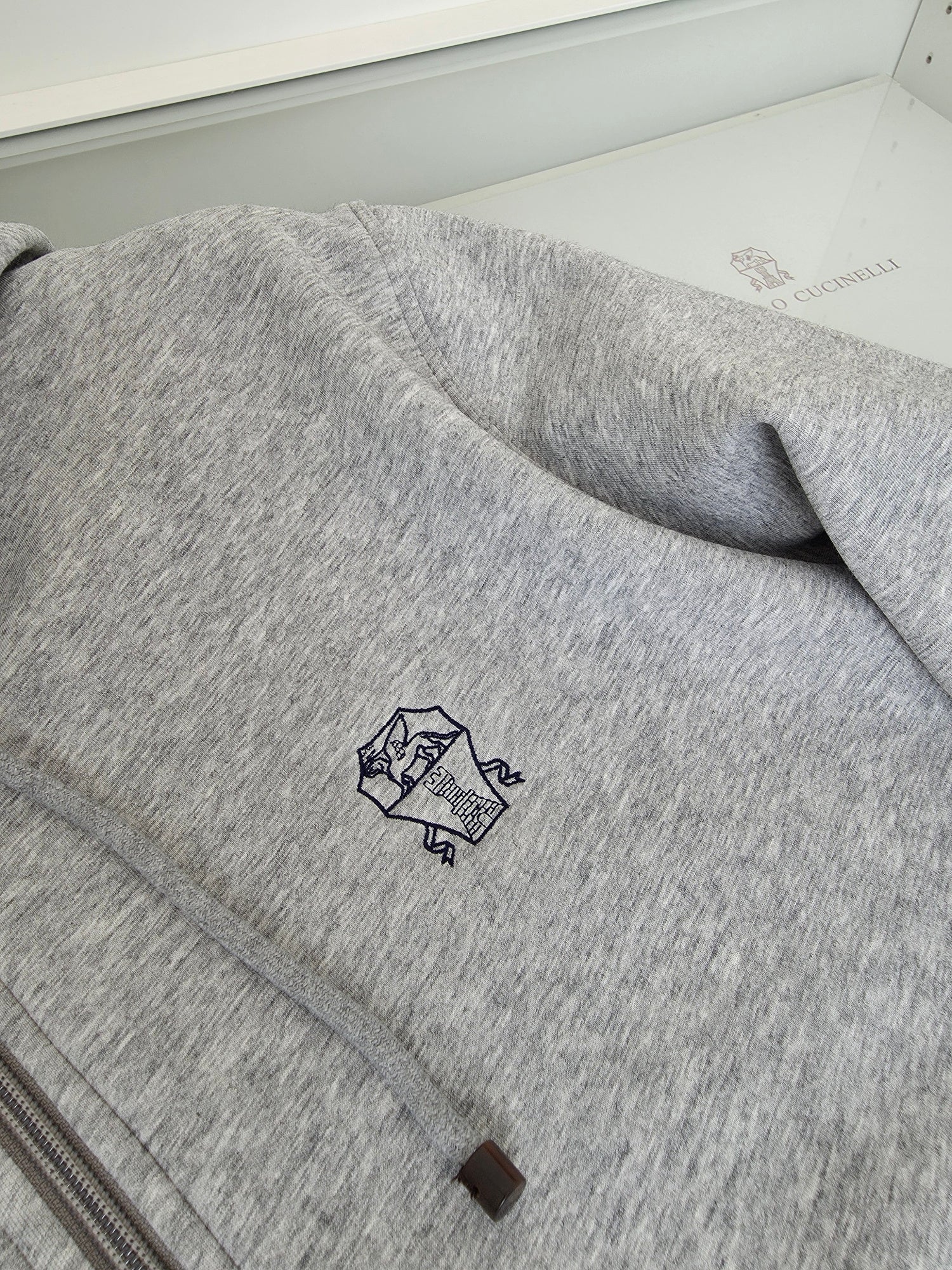 Dark Blue and Grey Jacket