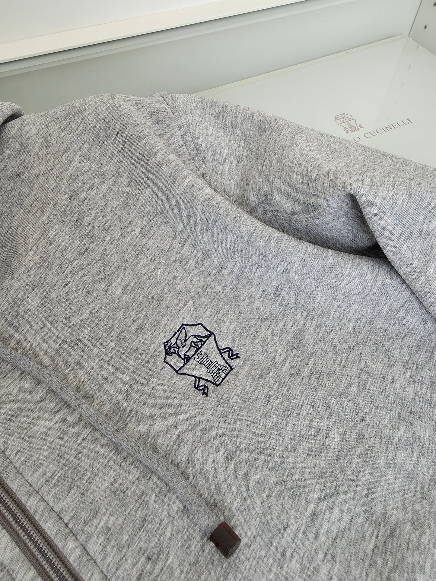 Dark Blue and Grey Jacket