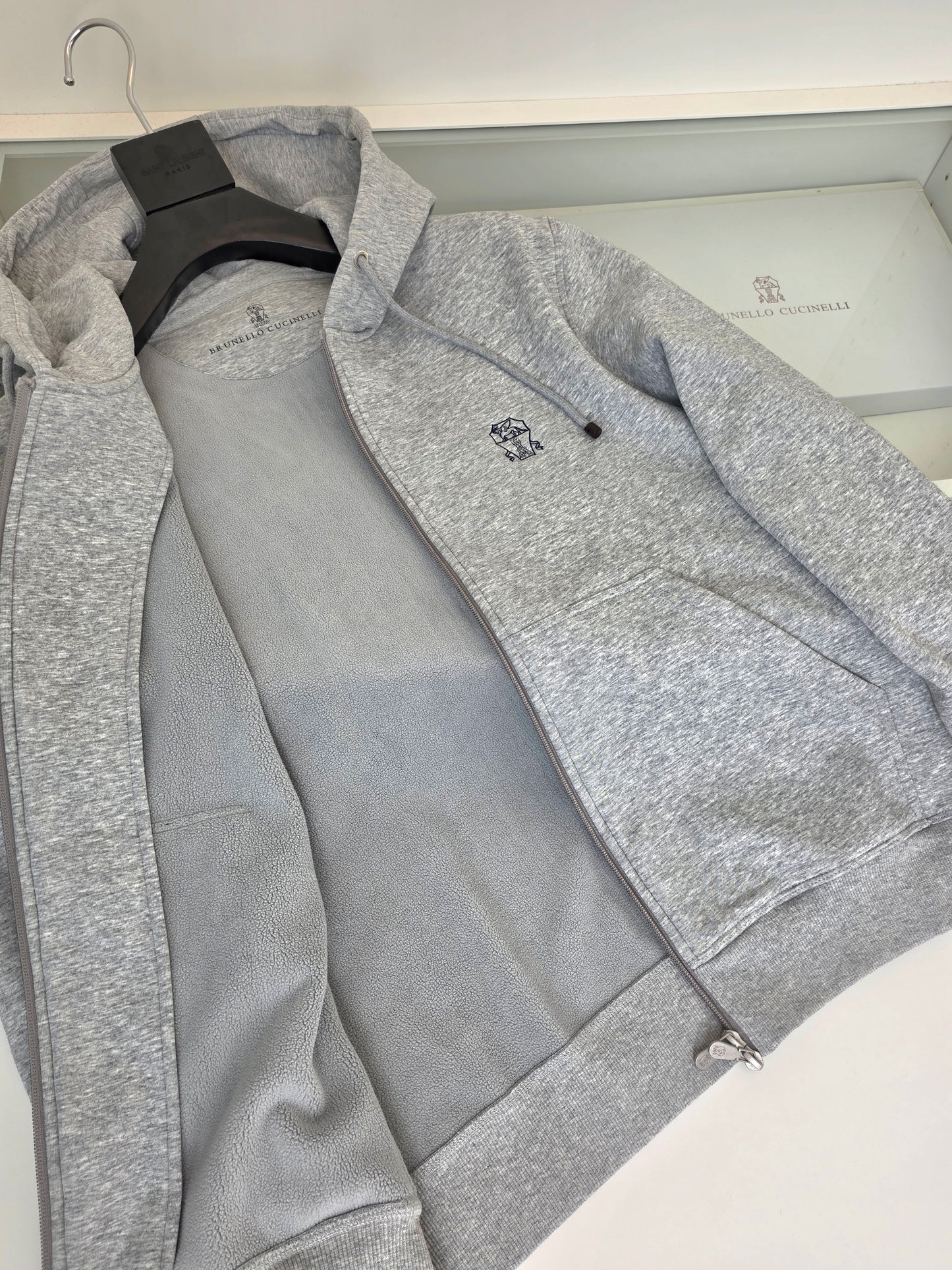 Dark Blue and Grey Jacket