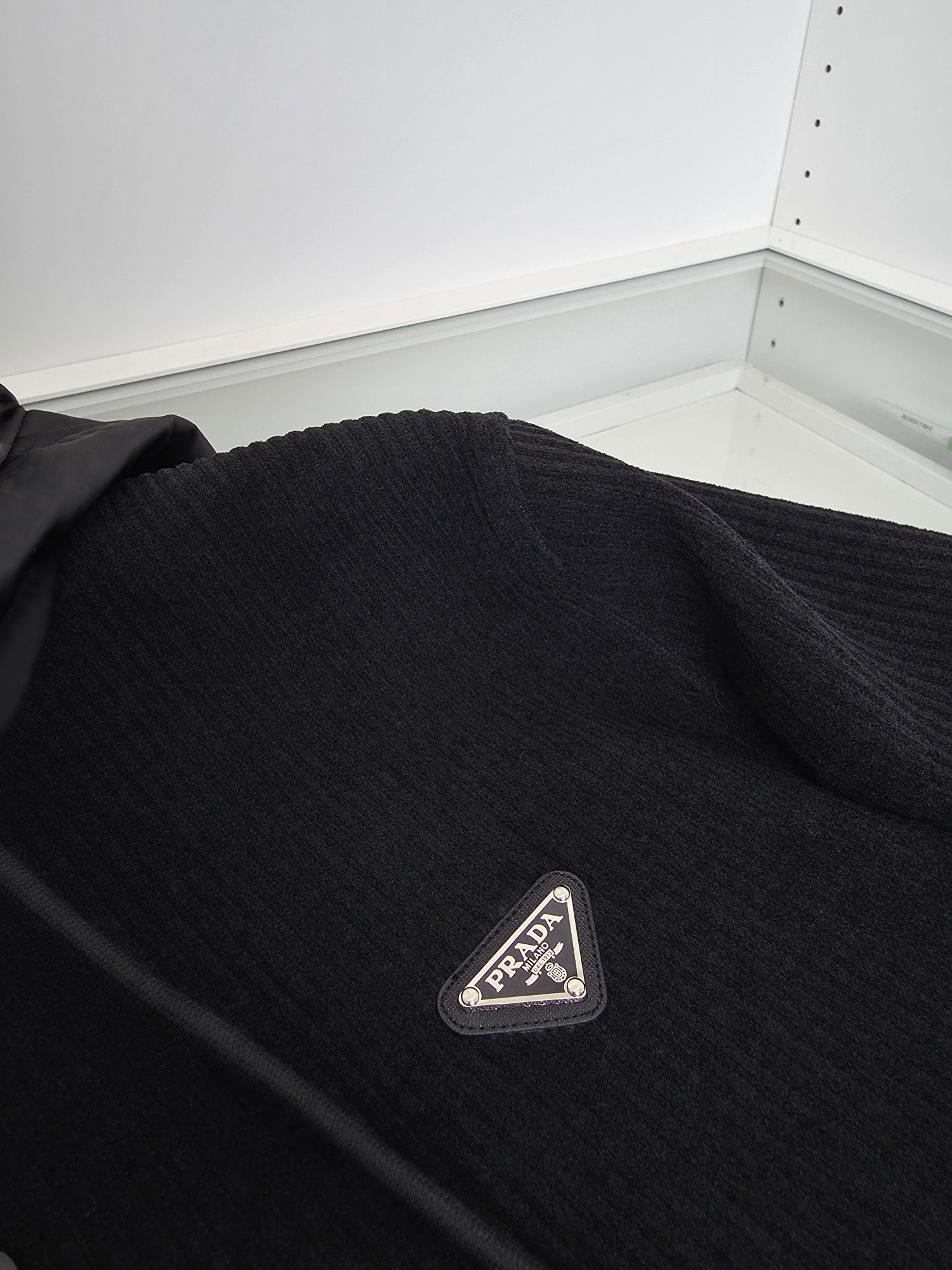 Dark Grey and Black Hoodie