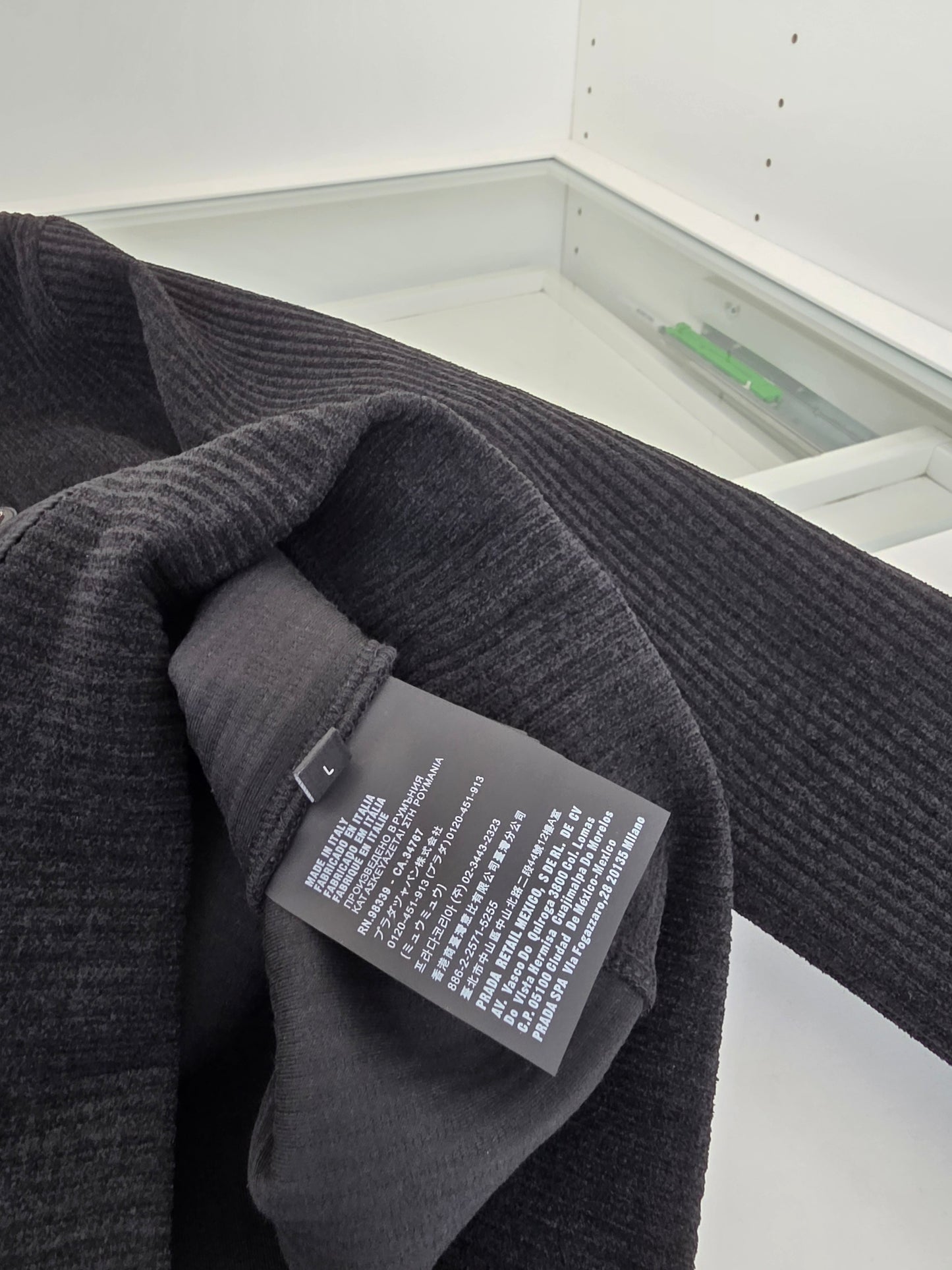 Dark Grey and Black Hoodie