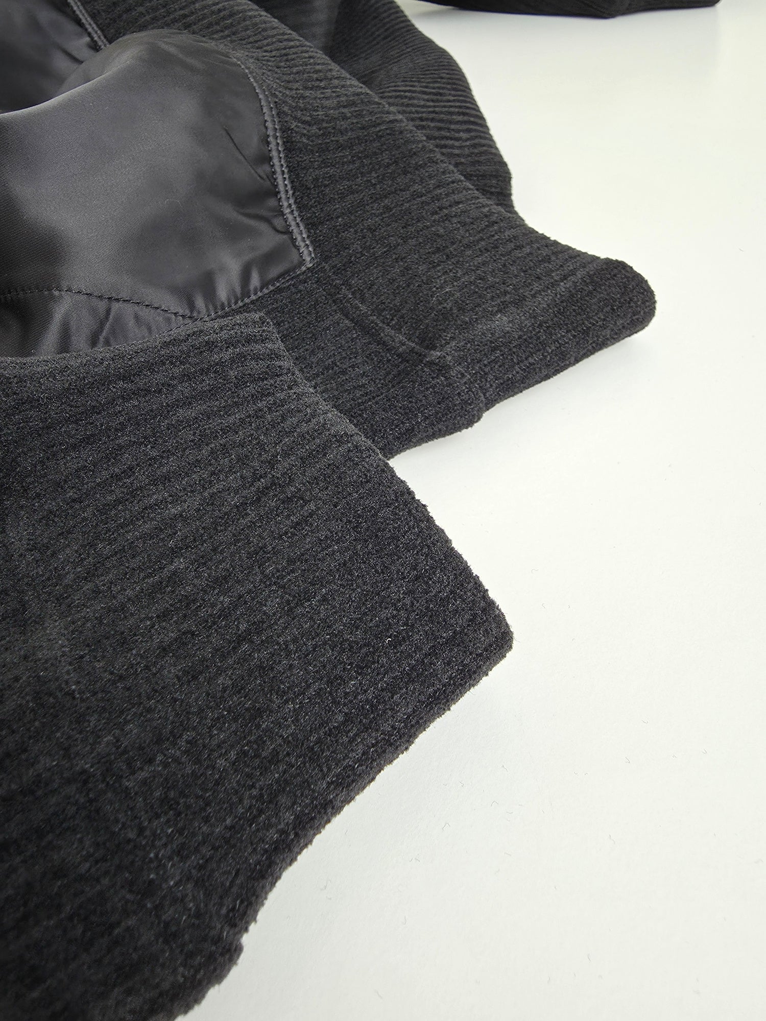 Dark Grey and Black Hoodie