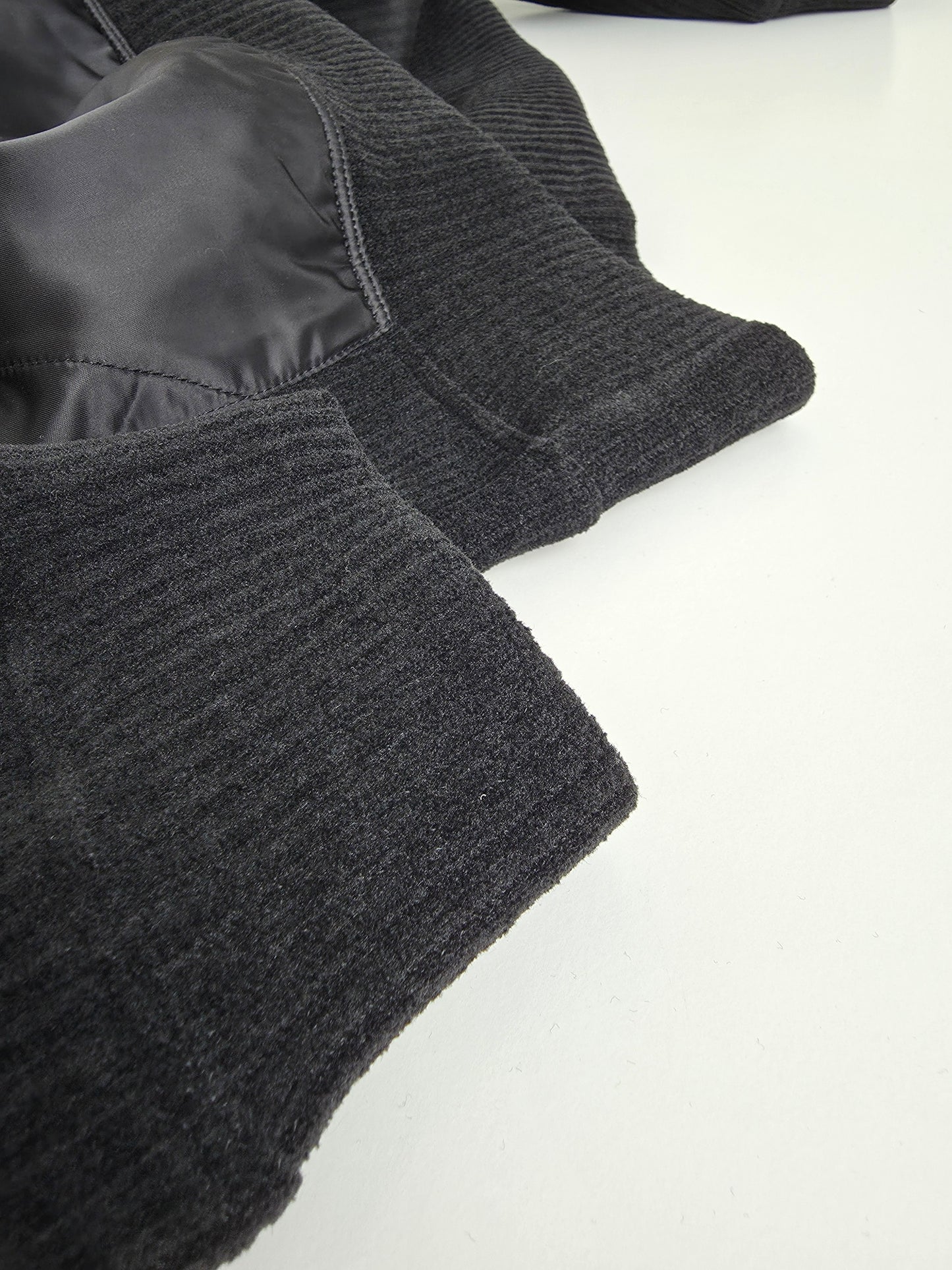 Dark Grey and Black Hoodie