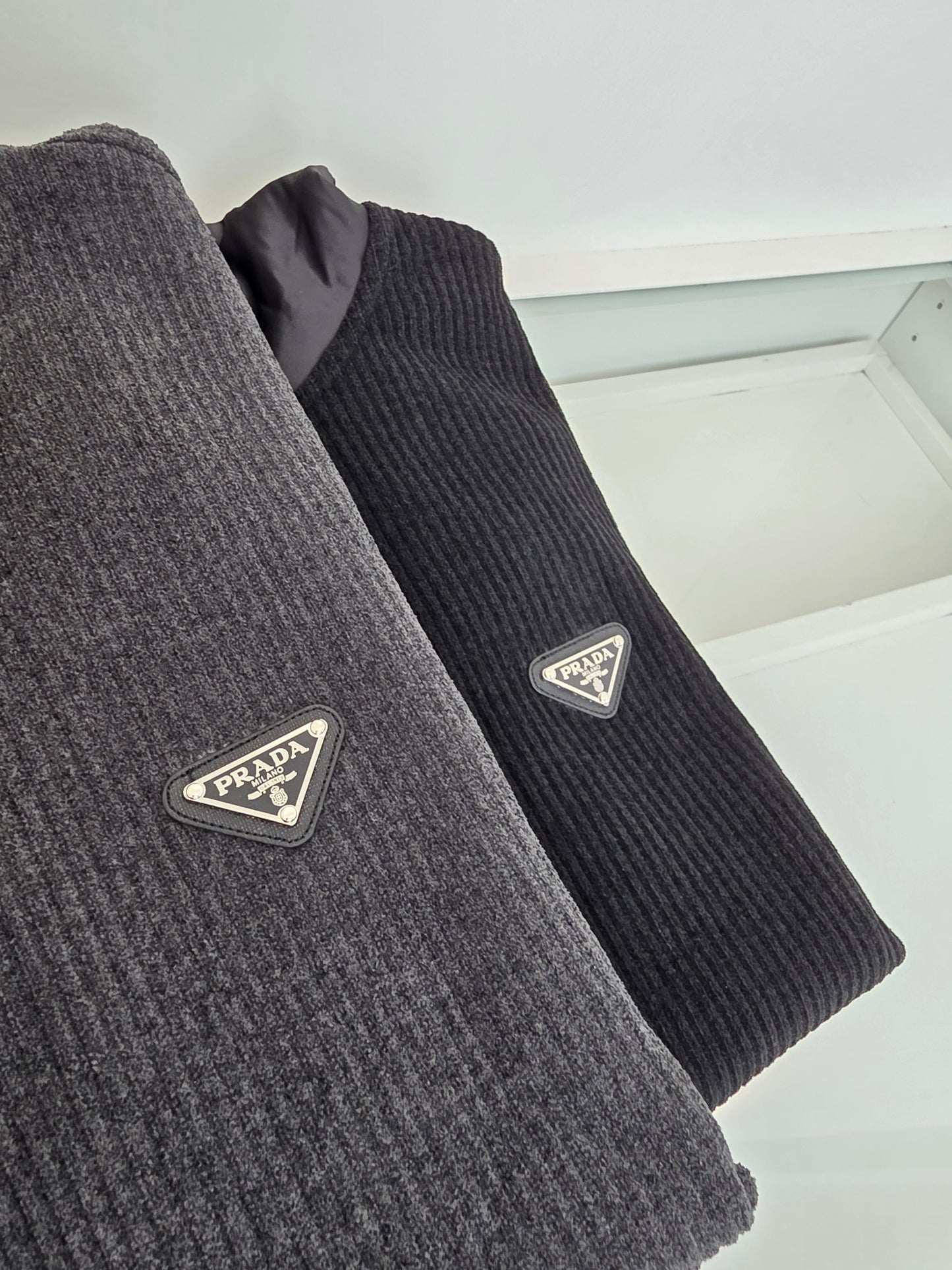 Dark Grey and Black Hoodie