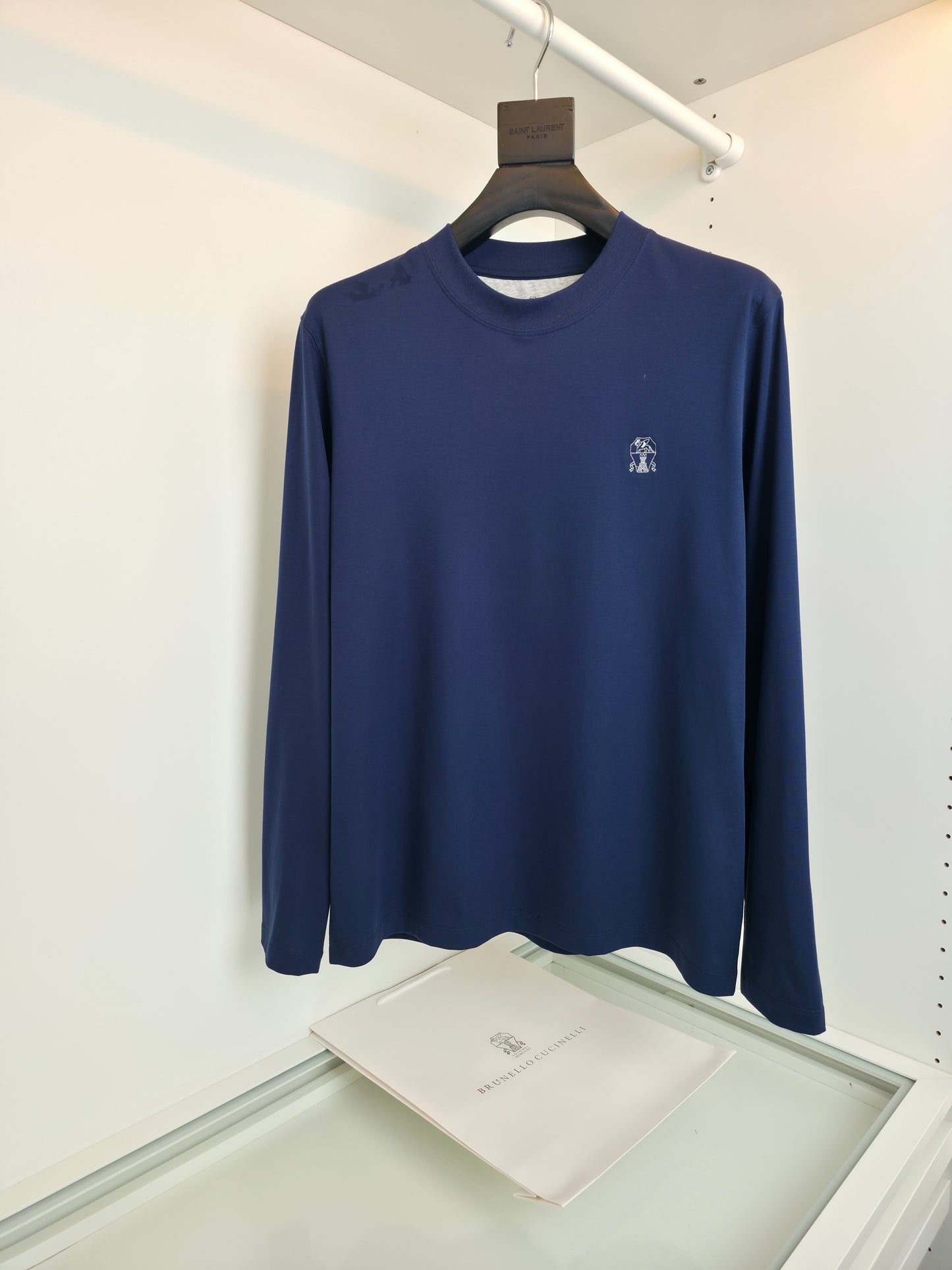 Dark Blue and White Jersey