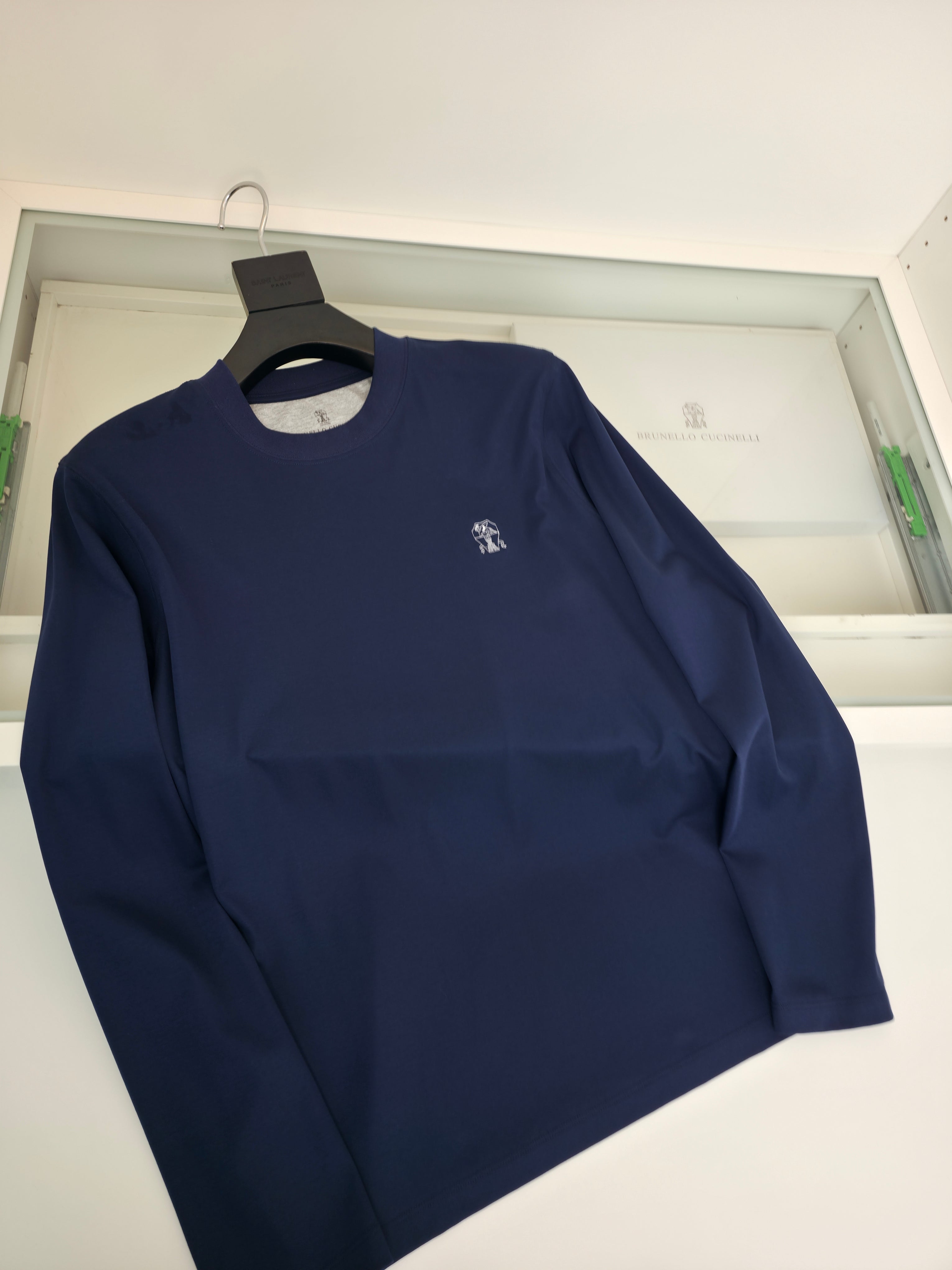 Dark Blue and White Jersey