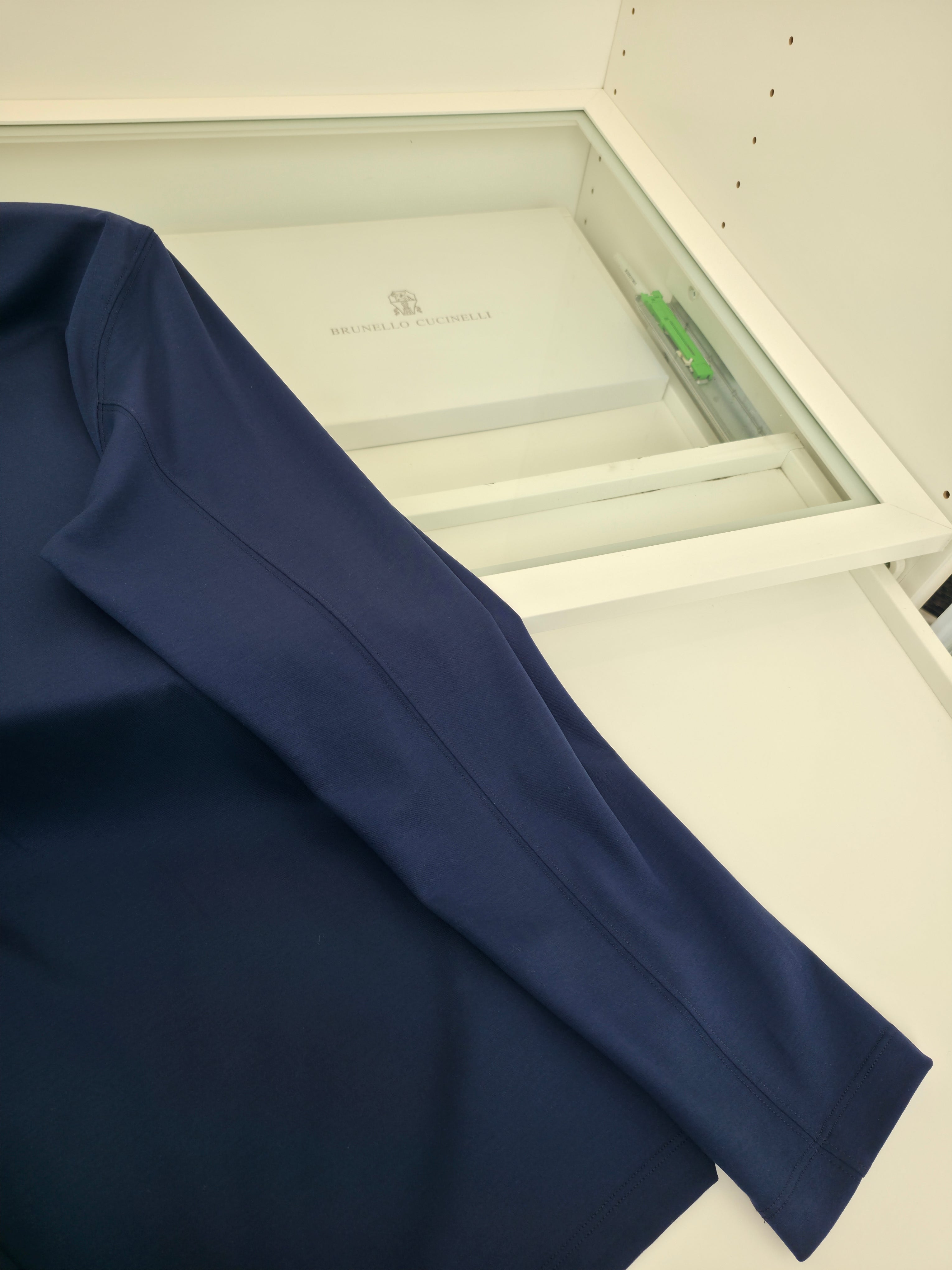 Dark Blue and White Jersey