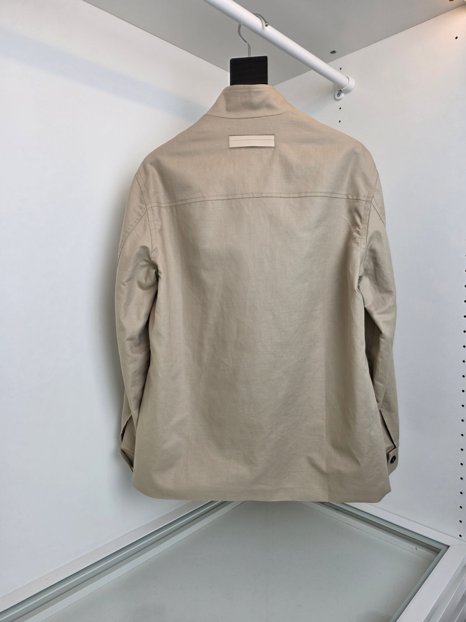 Dark Blue and Light Brown Jacket