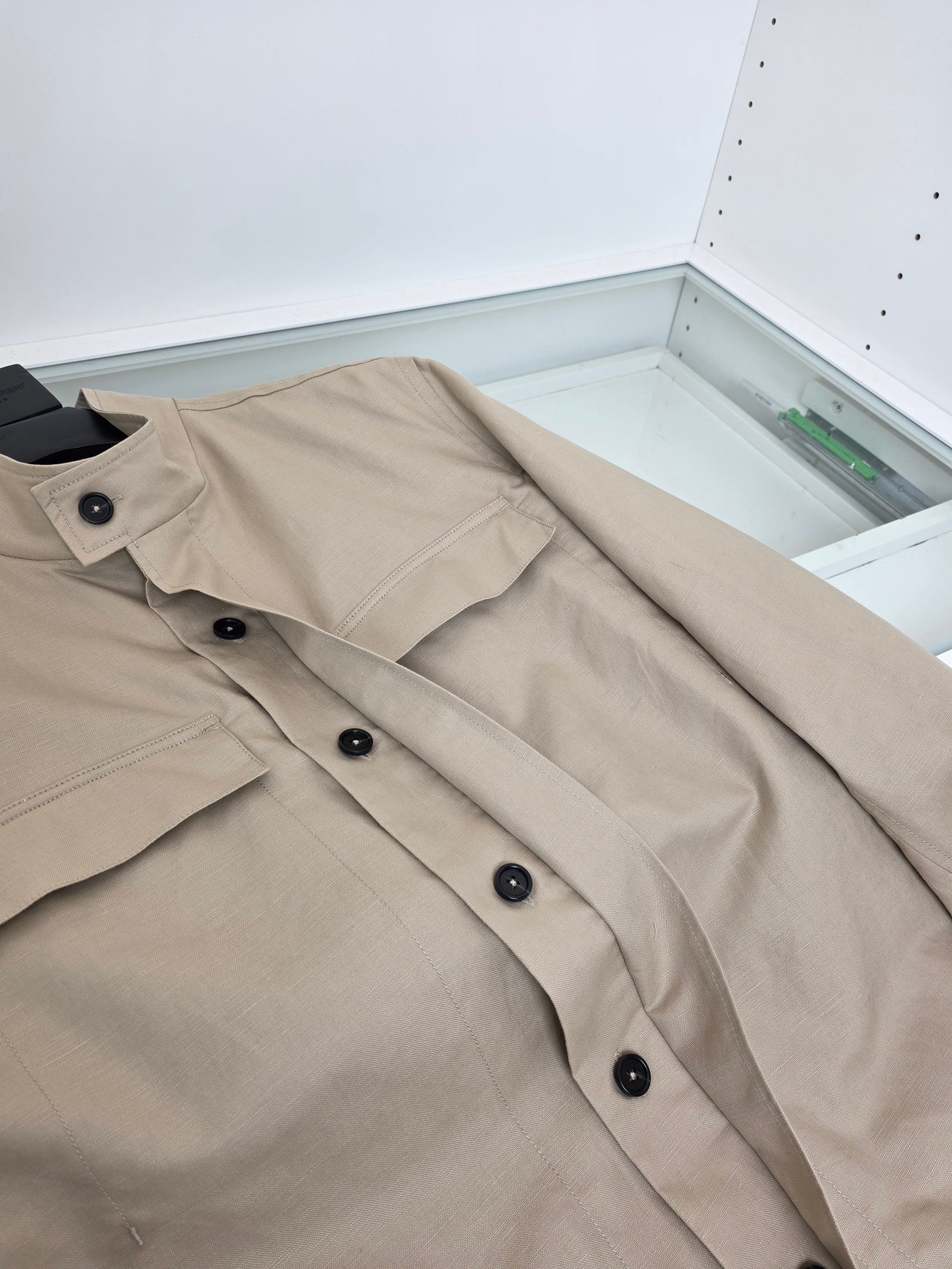 Dark Blue and Light Brown Jacket