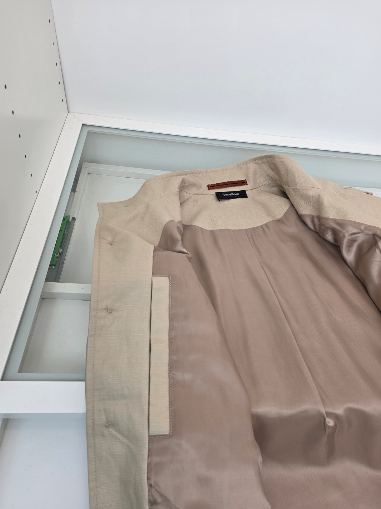 Dark Blue and Light Brown Jacket