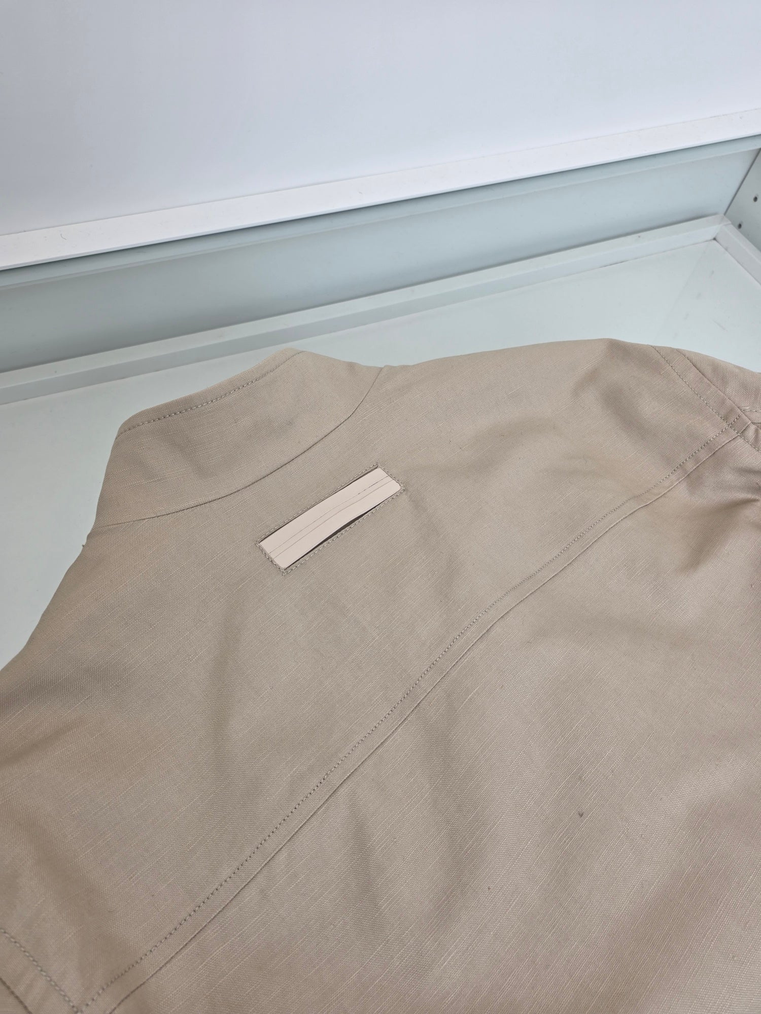 Dark Blue and Light Brown Jacket