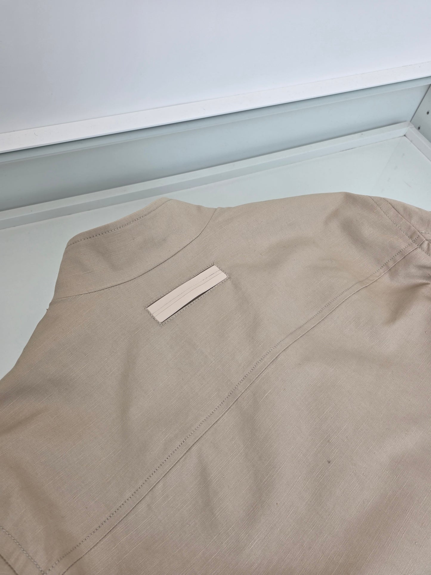 Dark Blue and Light Brown Jacket