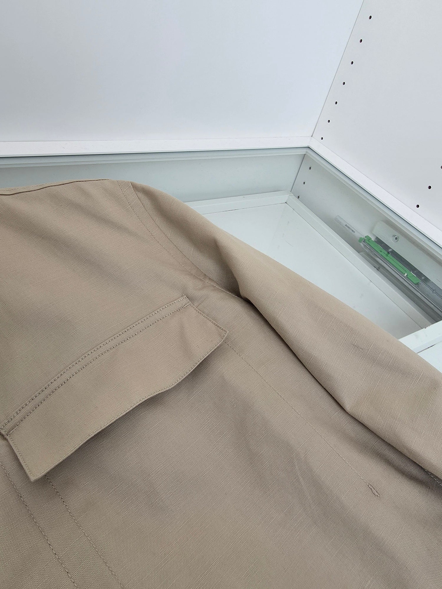 Dark Blue and Light Brown Jacket