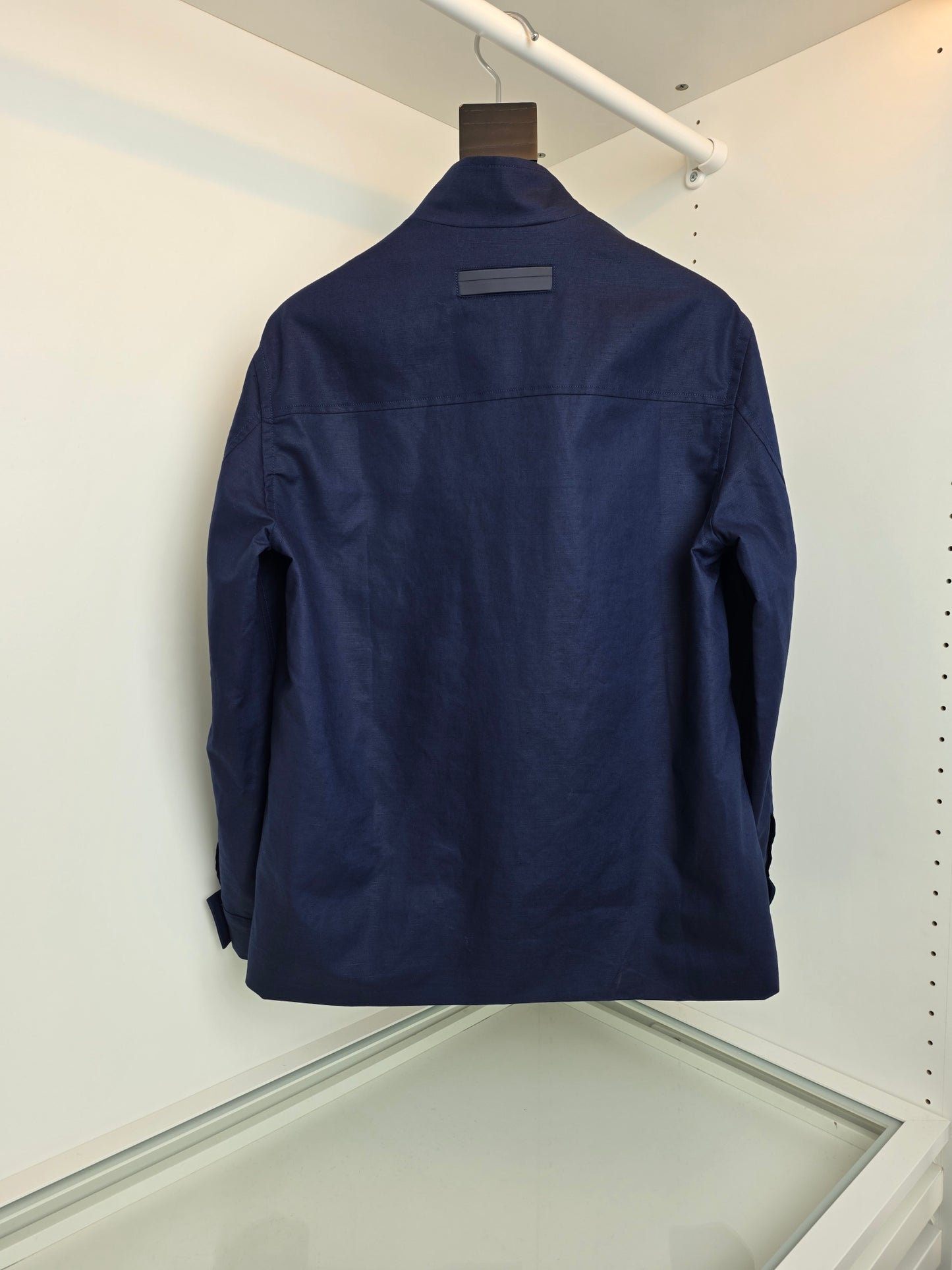 Dark Blue and Light Brown Jacket