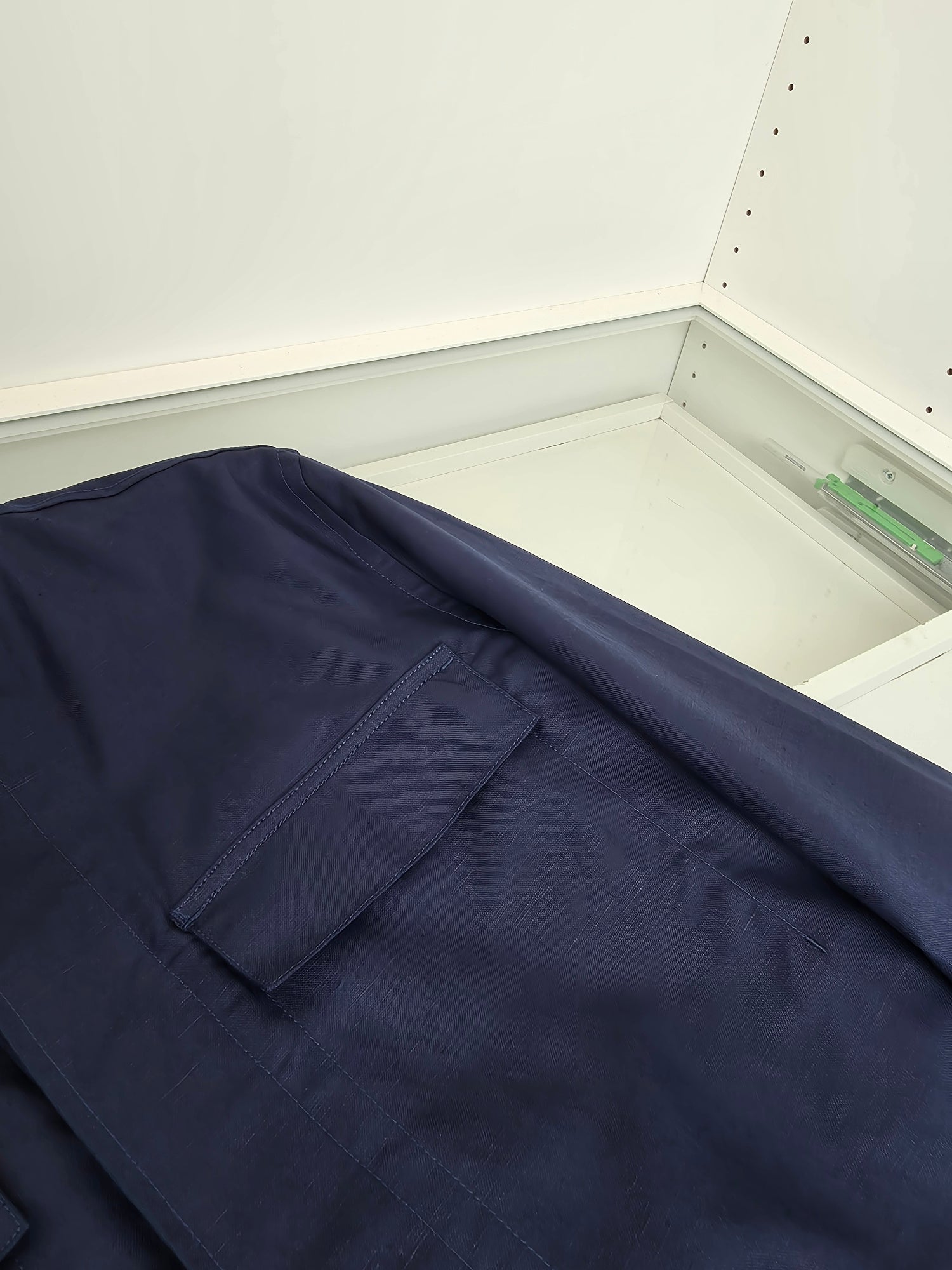 Dark Blue and Light Brown Jacket