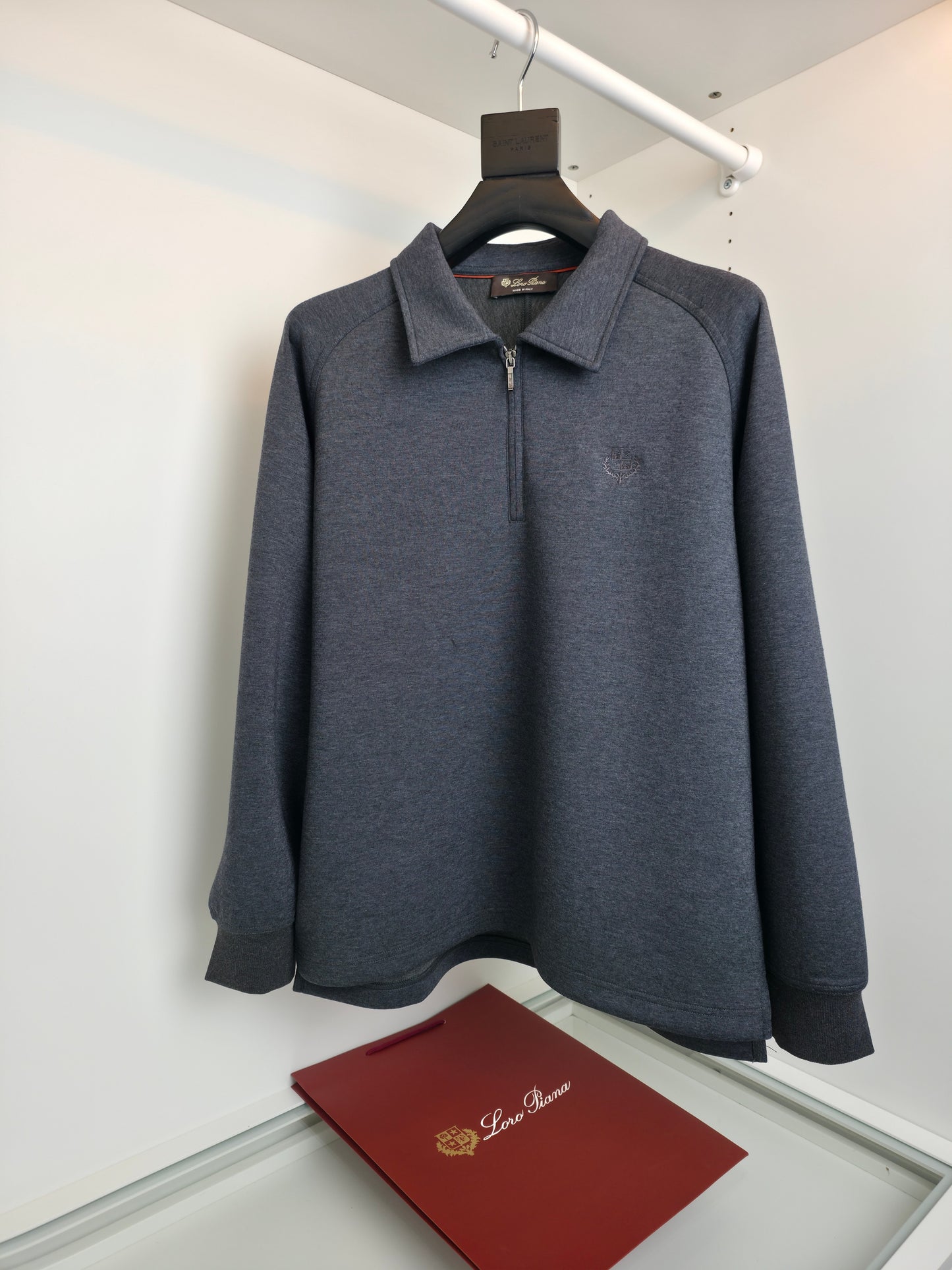 Black and Dark Grey Jersey