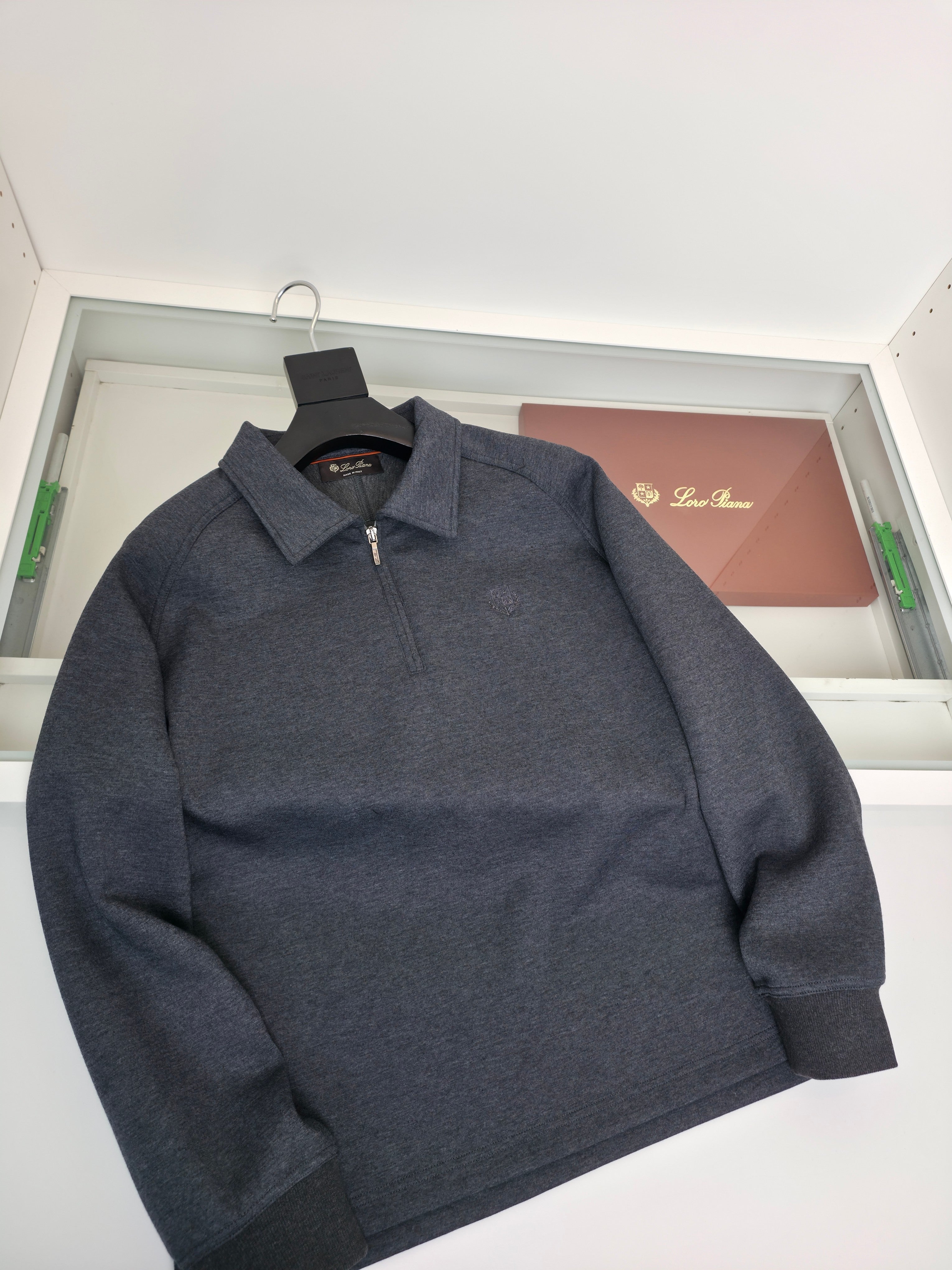 Black and Dark Grey Jersey