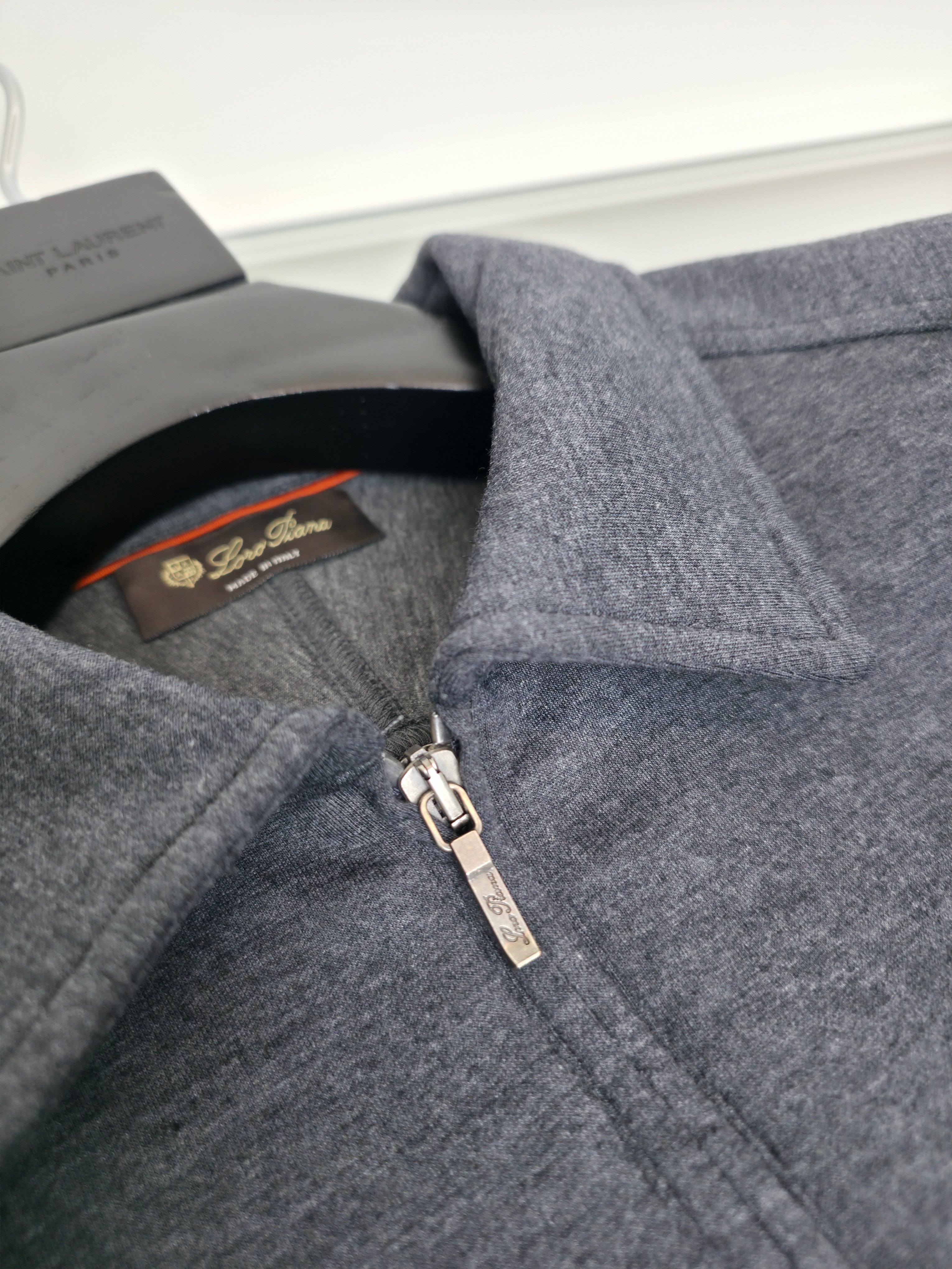 Black and Dark Grey Jersey