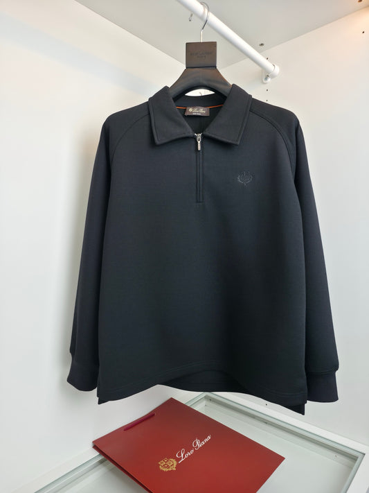 Black and Dark Grey Jersey