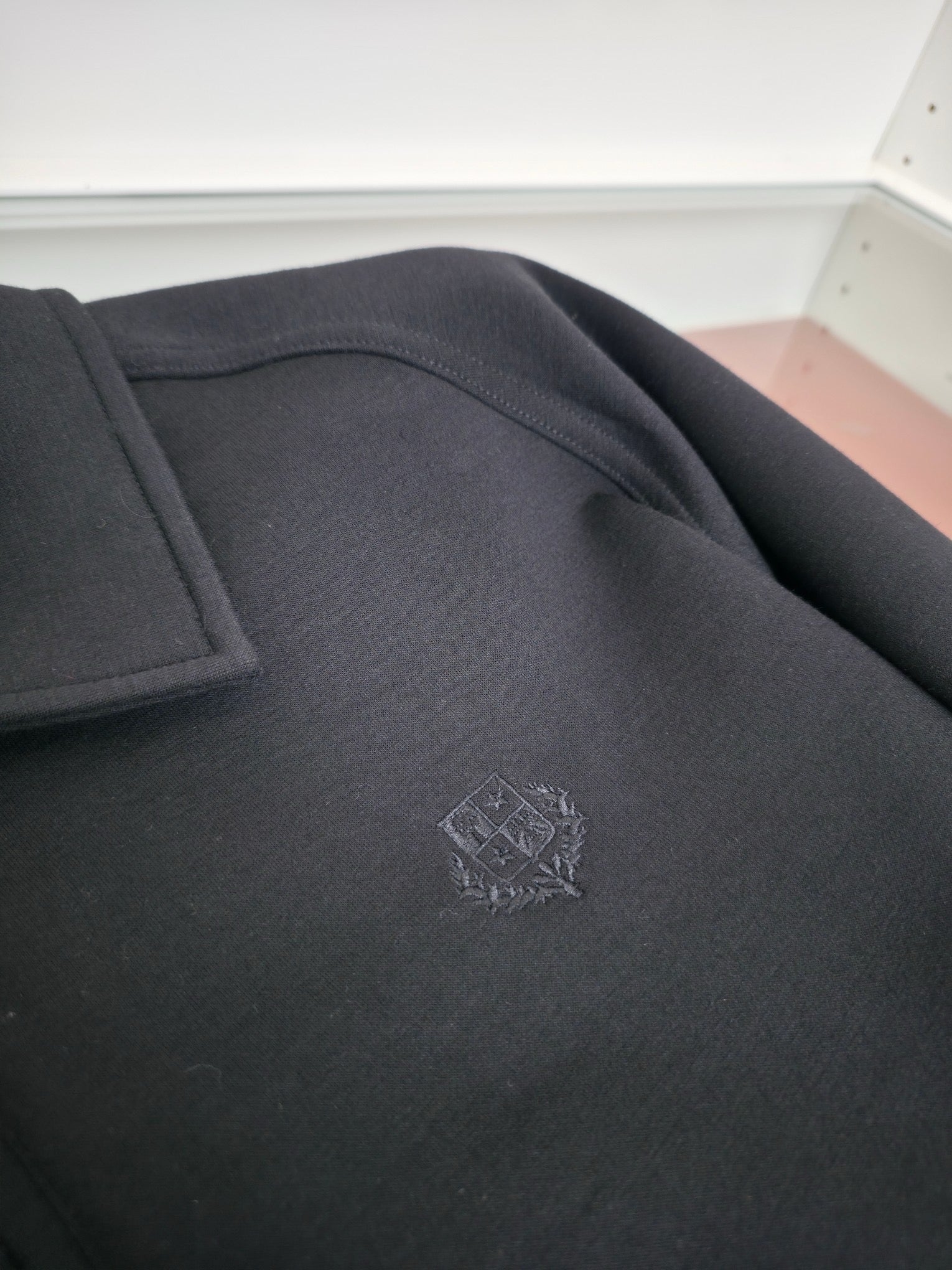 Black and Dark Grey Jersey