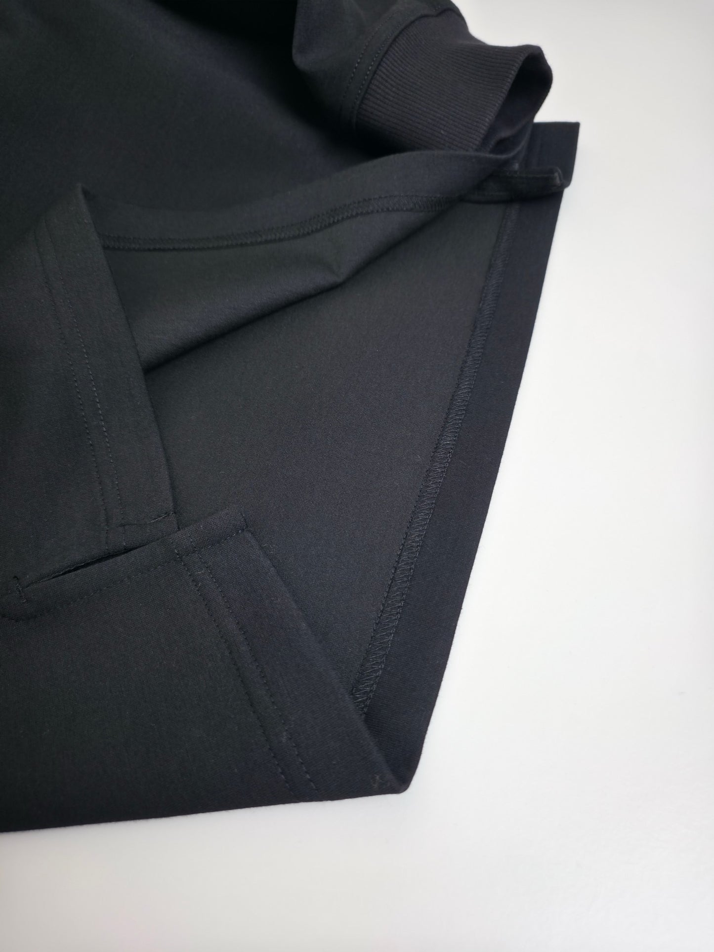 Black and Dark Grey Jersey