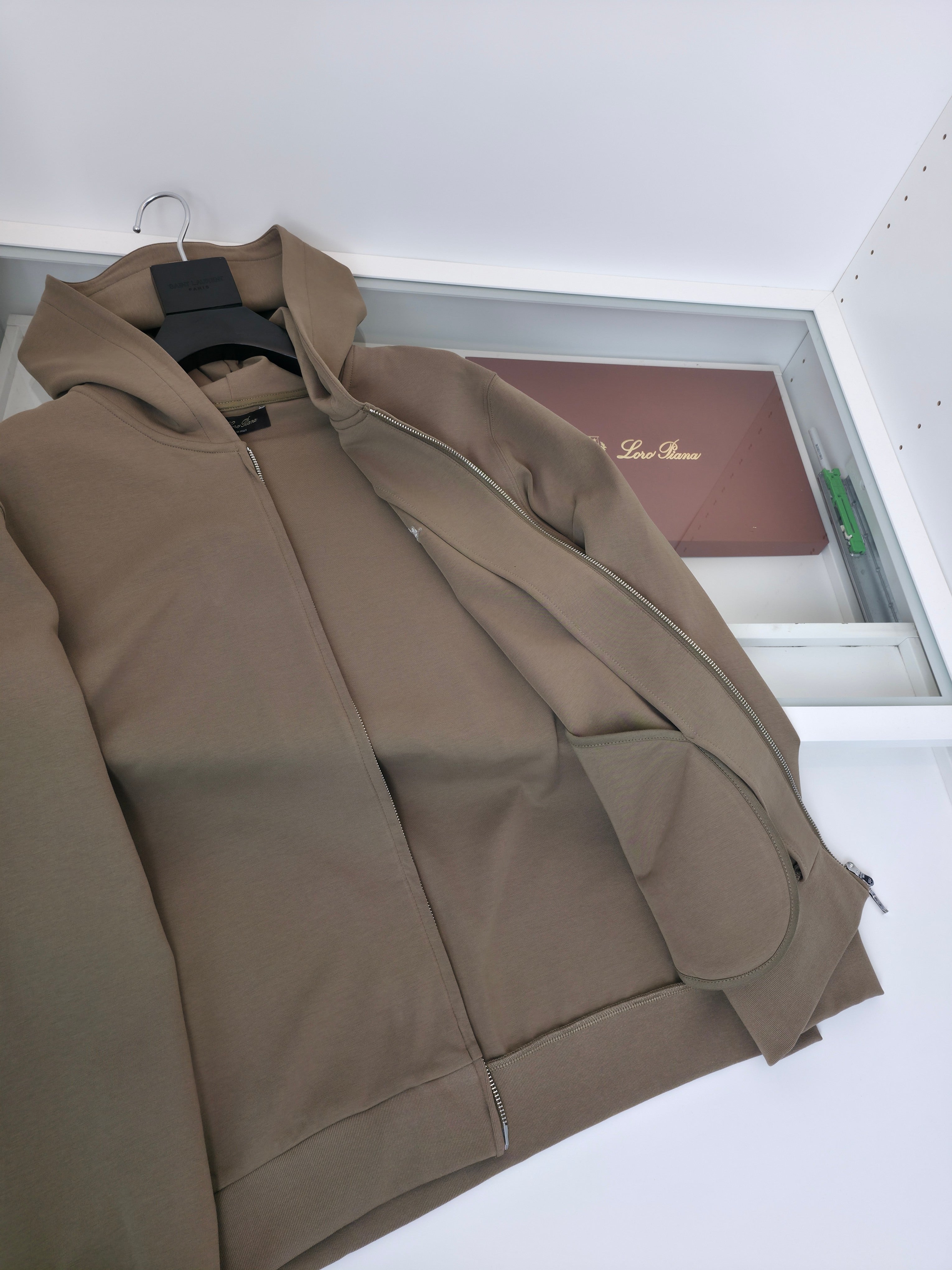 Brown and Black Jacket