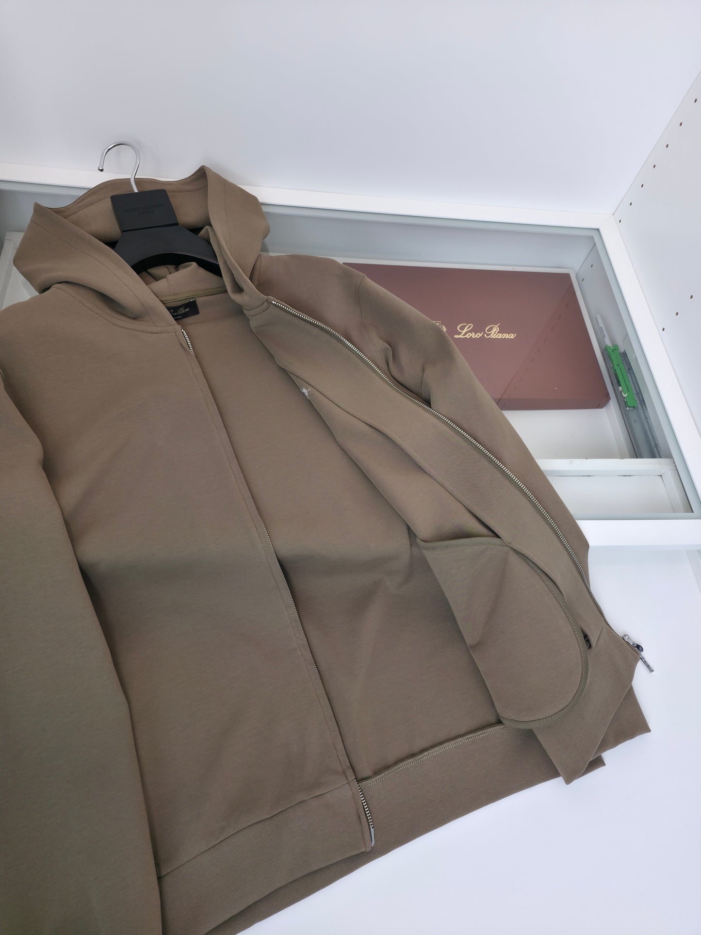 Brown and Black Jacket