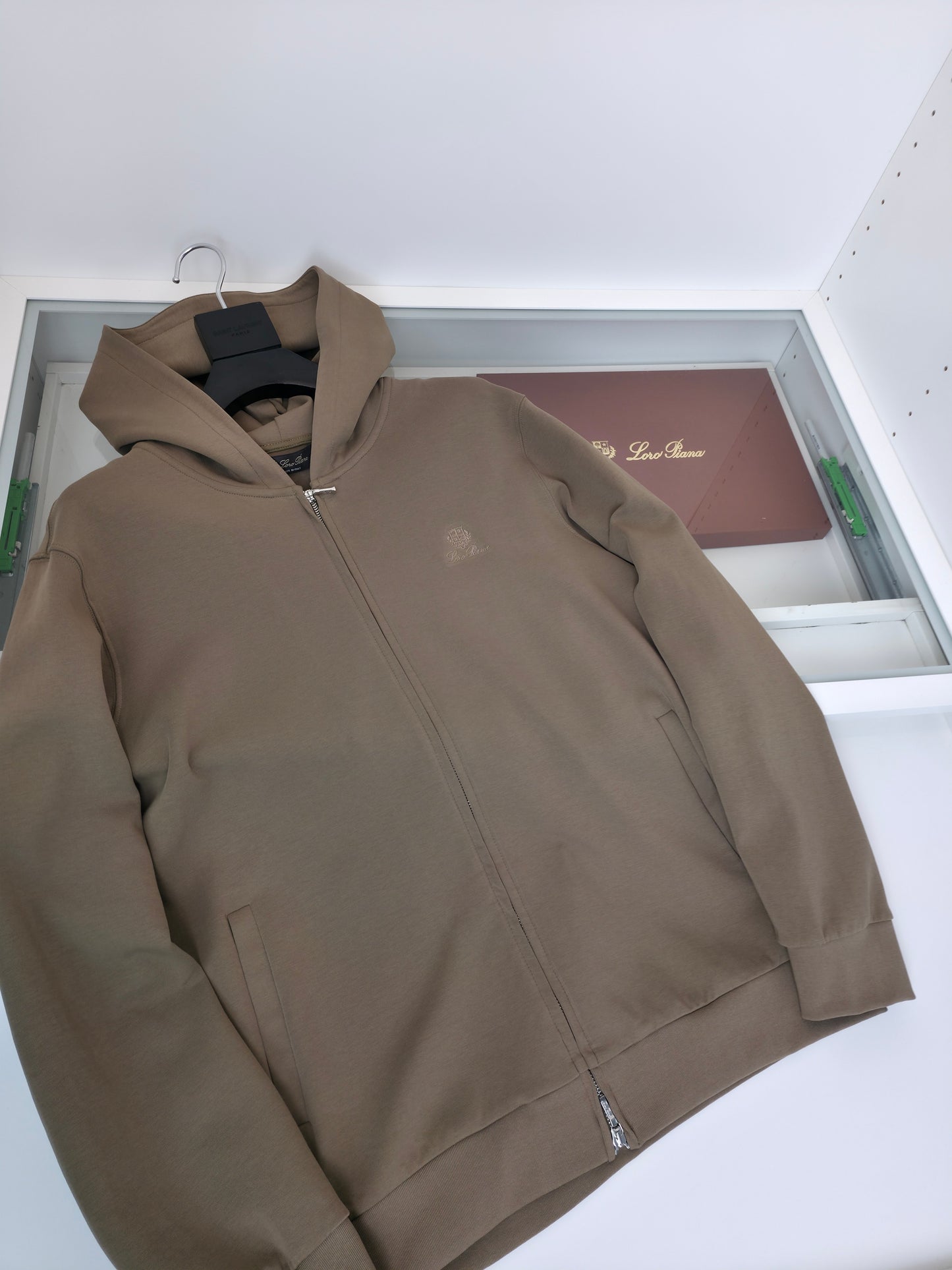 Brown and Black Jacket