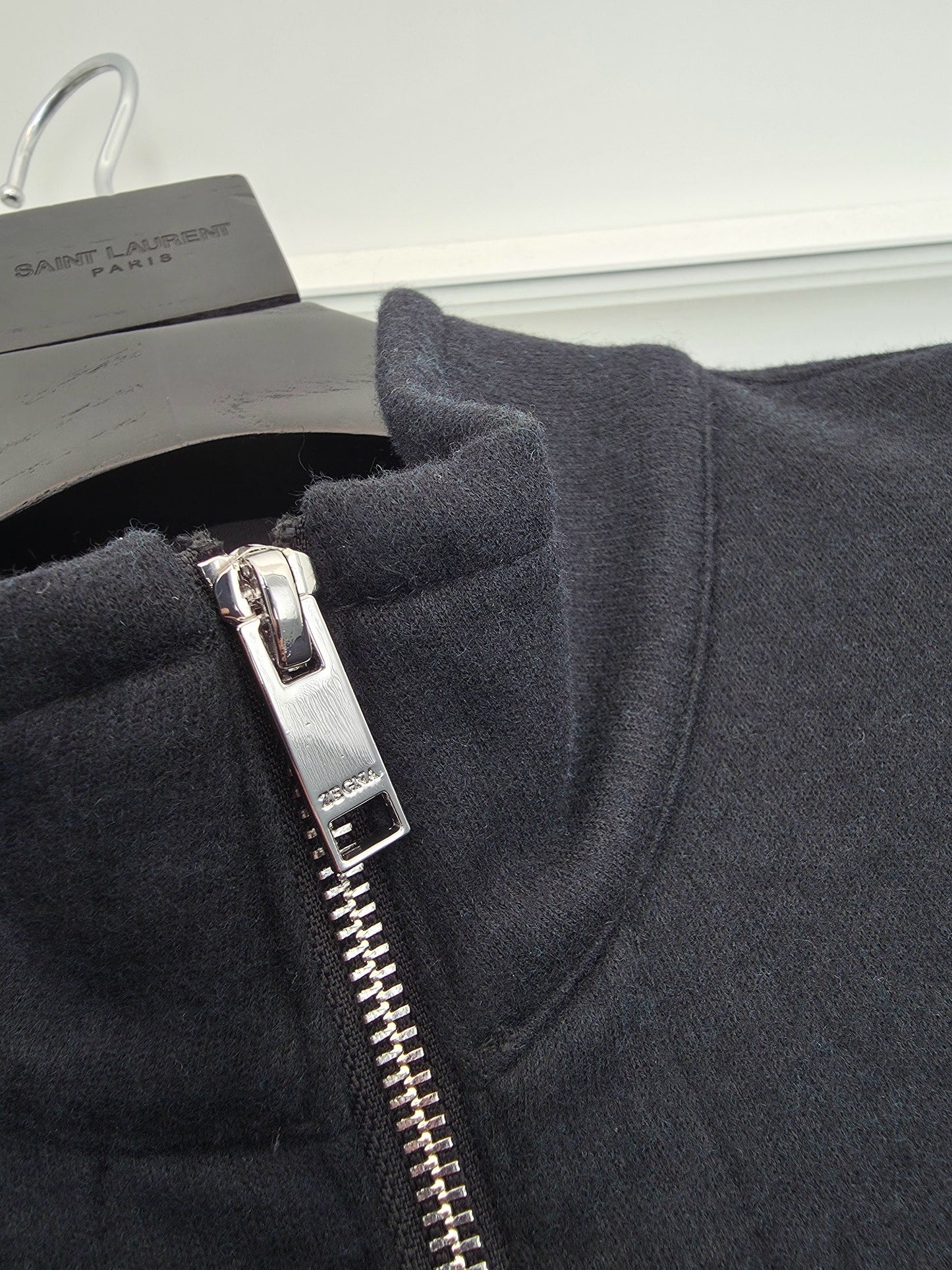 Black and Dark Blue Jacket