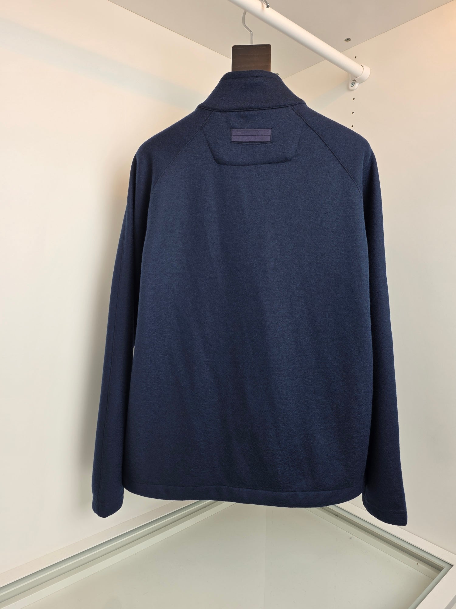 Black and Dark Blue Jacket