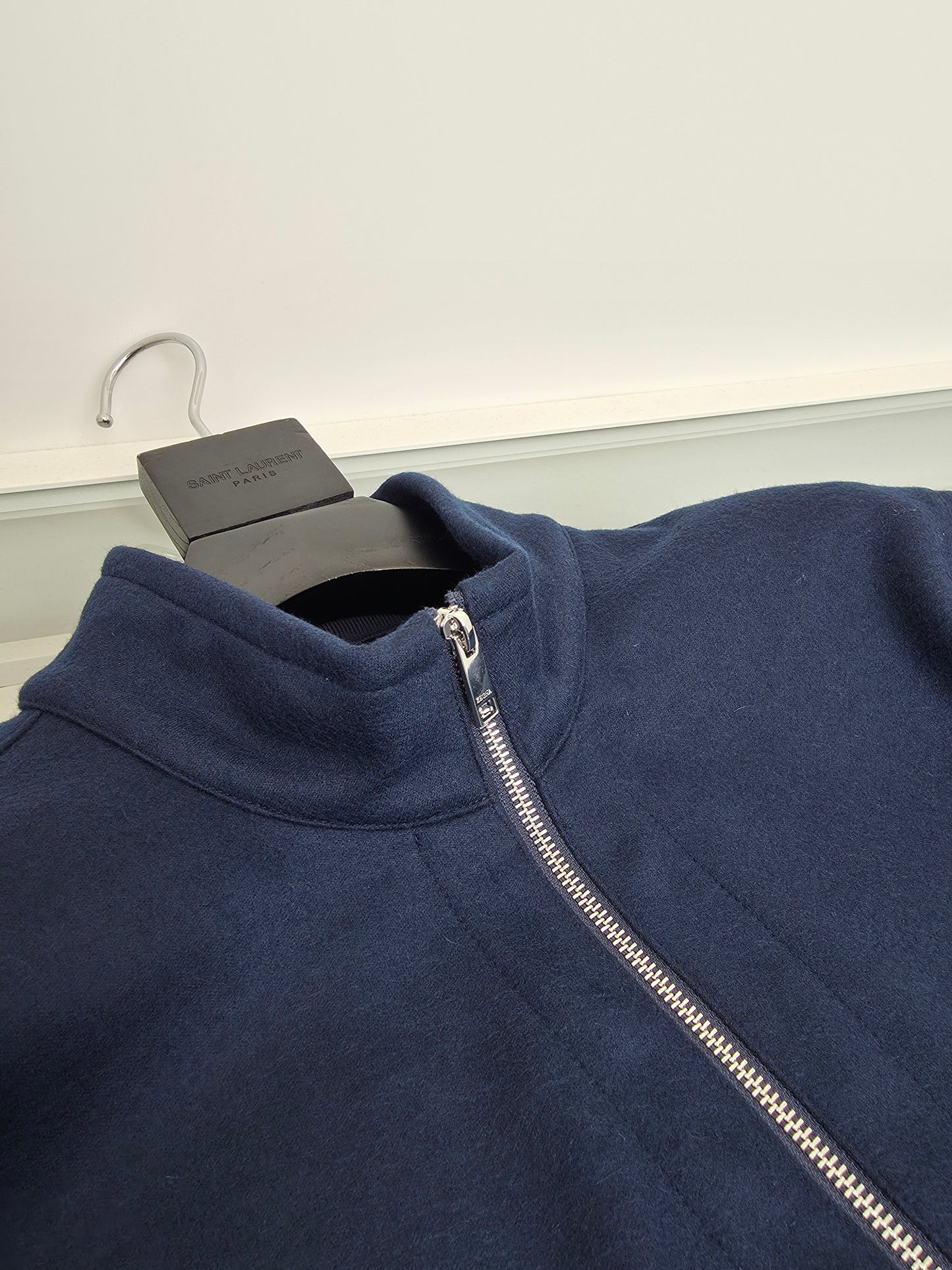 Black and Dark Blue Jacket