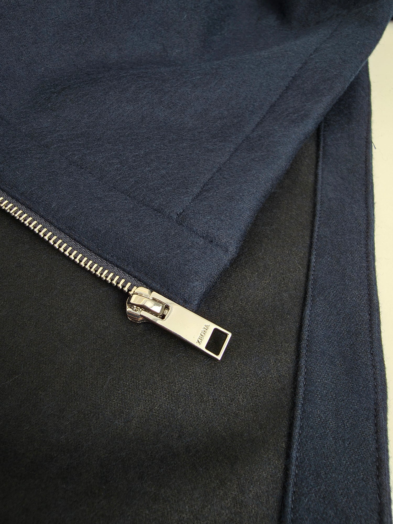 Black and Dark Blue Jacket