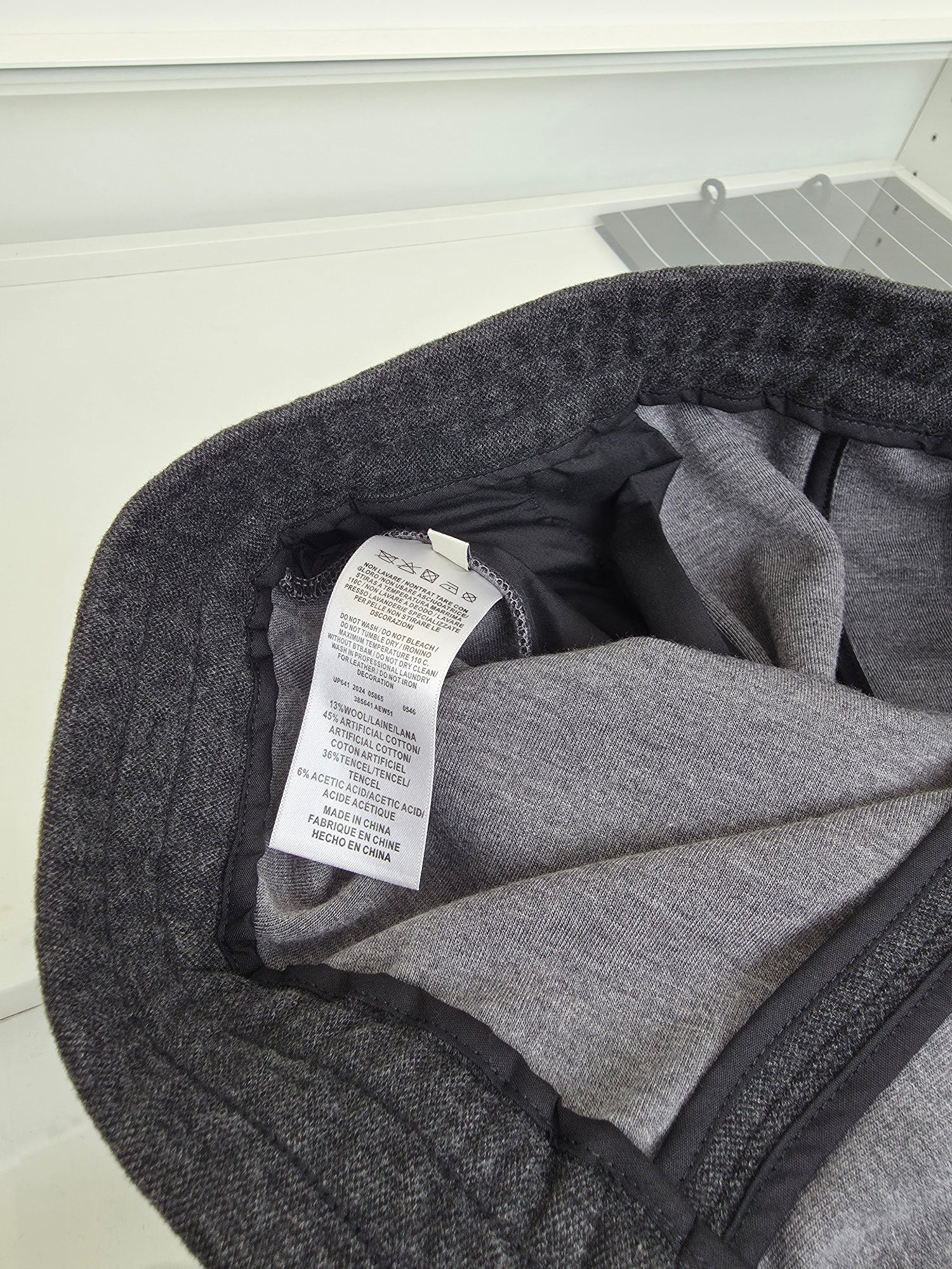 Black and Dark Grey Pant