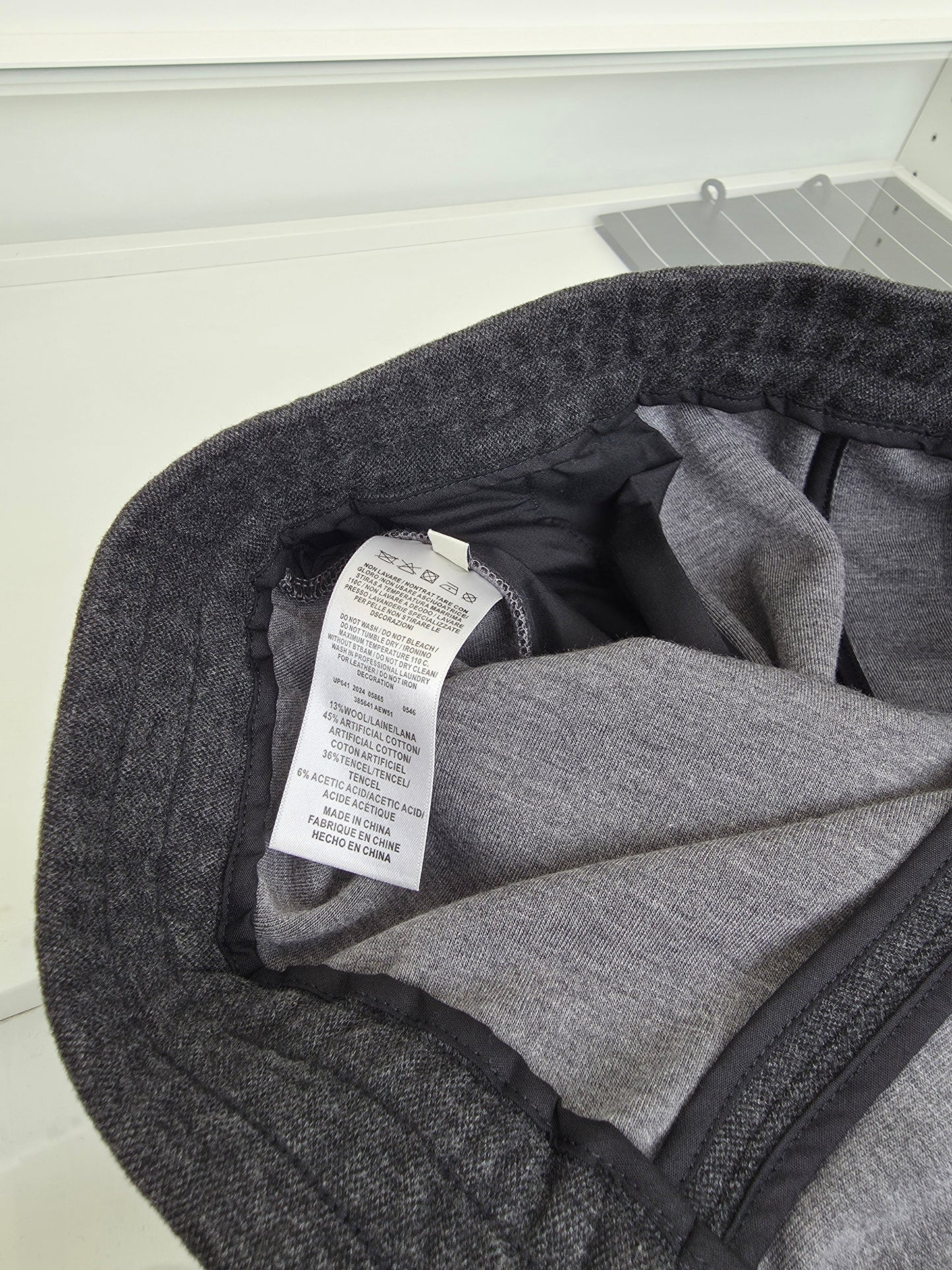 Black and Dark Grey Pant