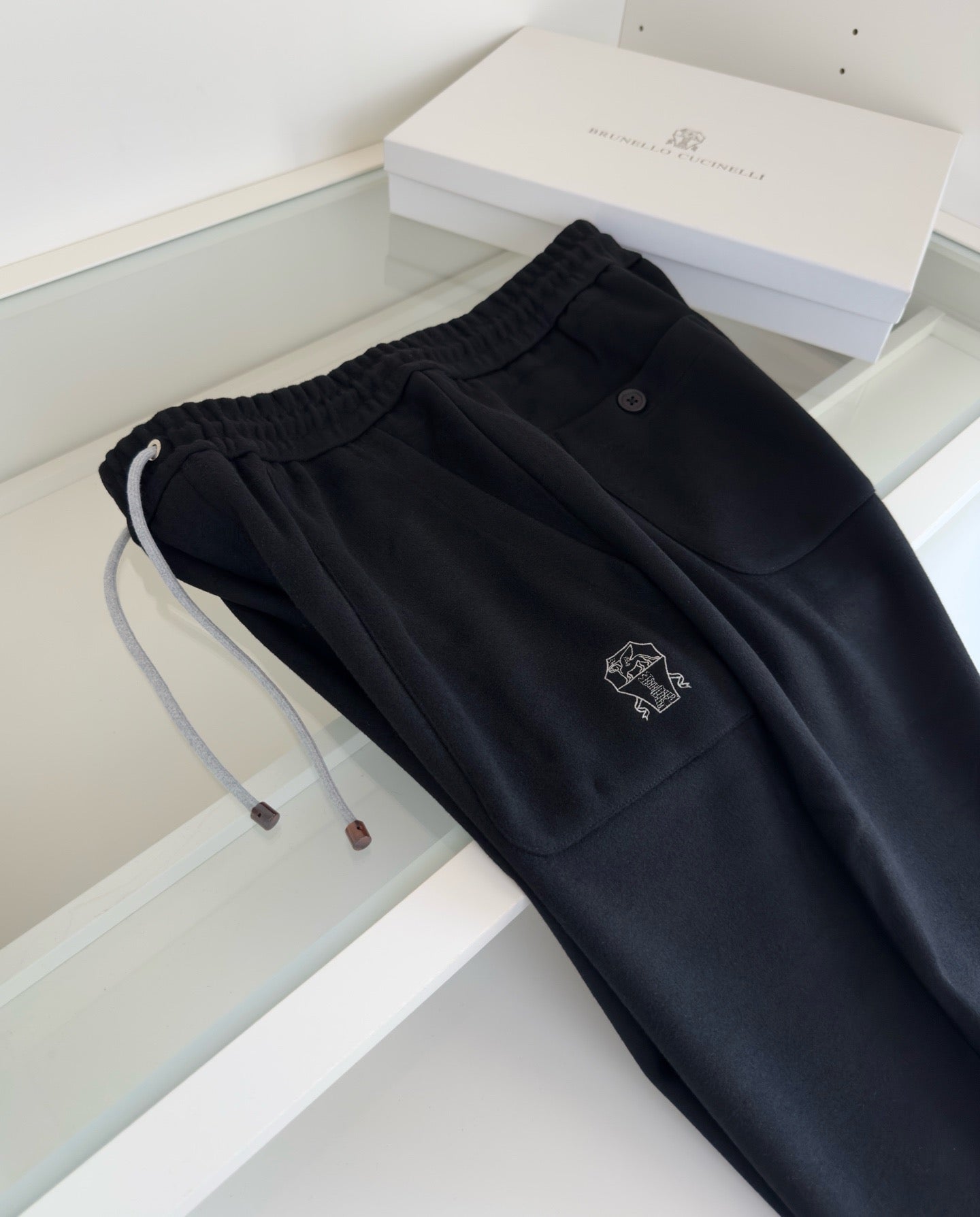 Black and Dark Grey Pant