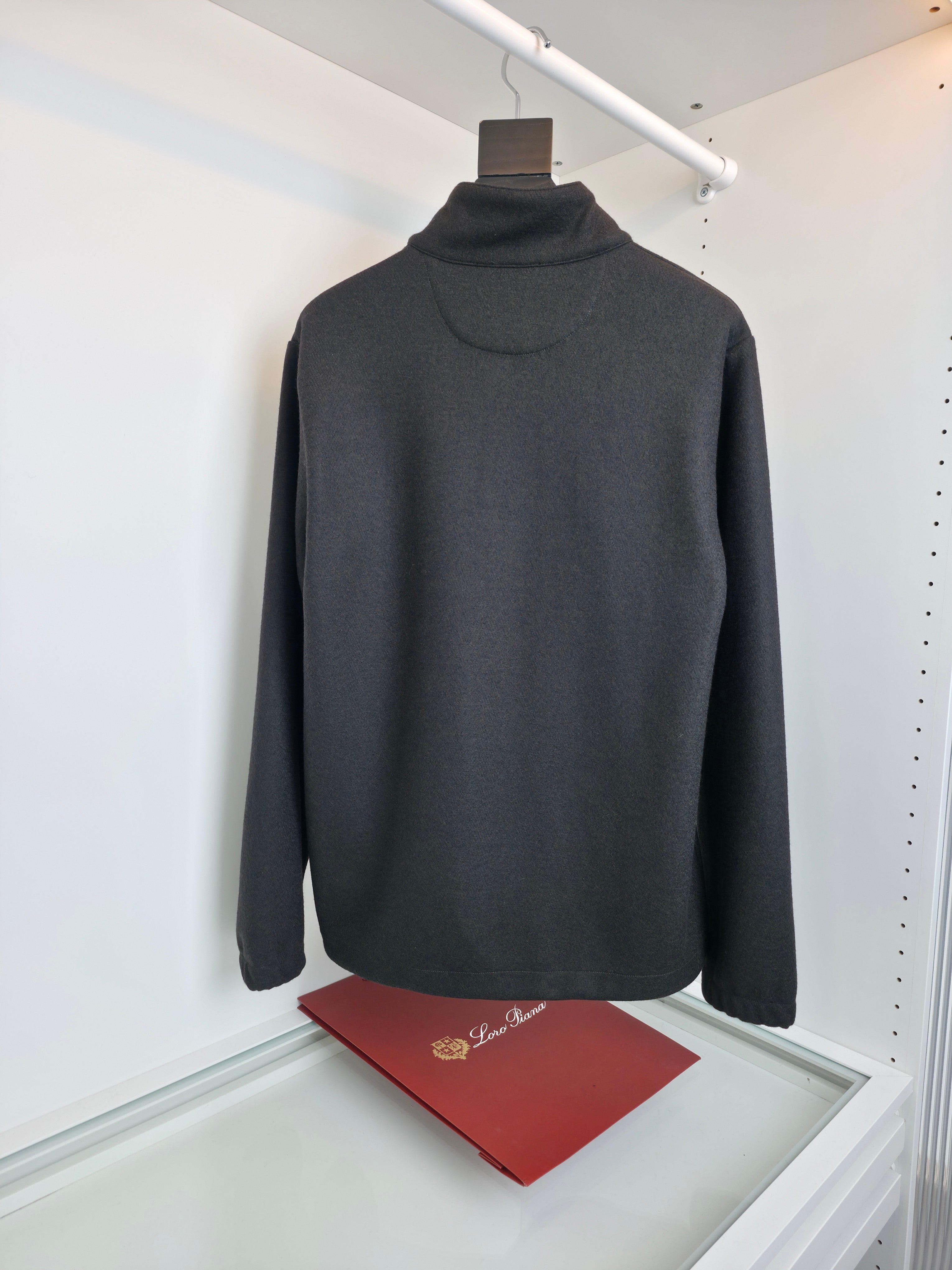 Black and Dark Blue Jacket