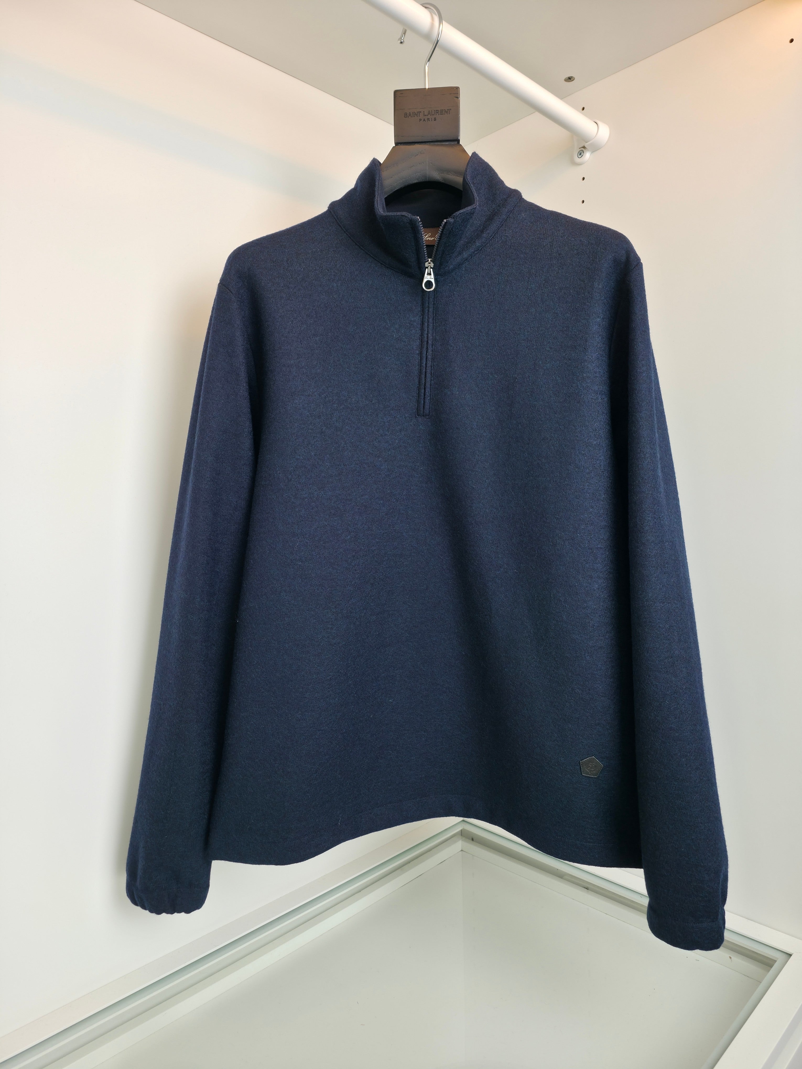 Black and Dark Blue Jacket