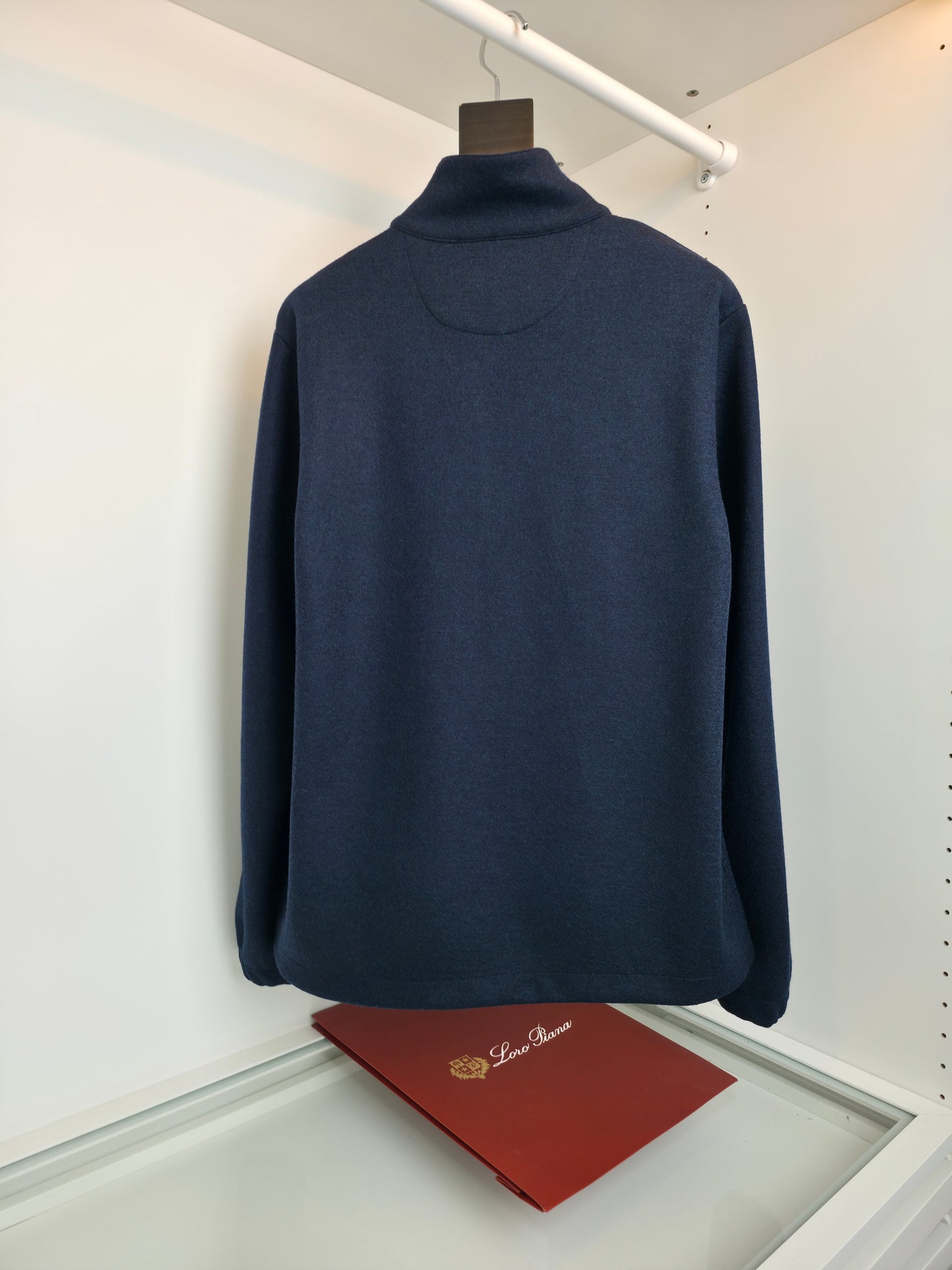 Black and Dark Blue Jacket