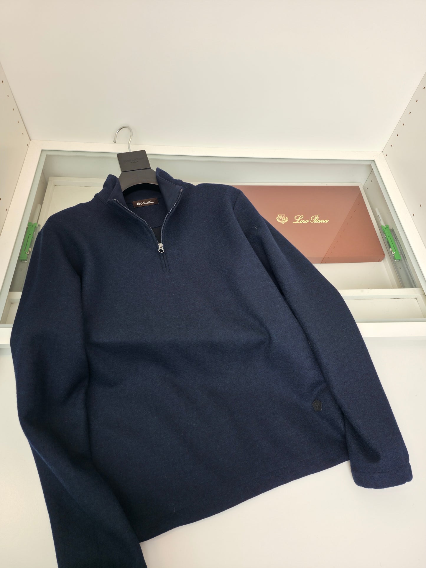 Black and Dark Blue Jacket