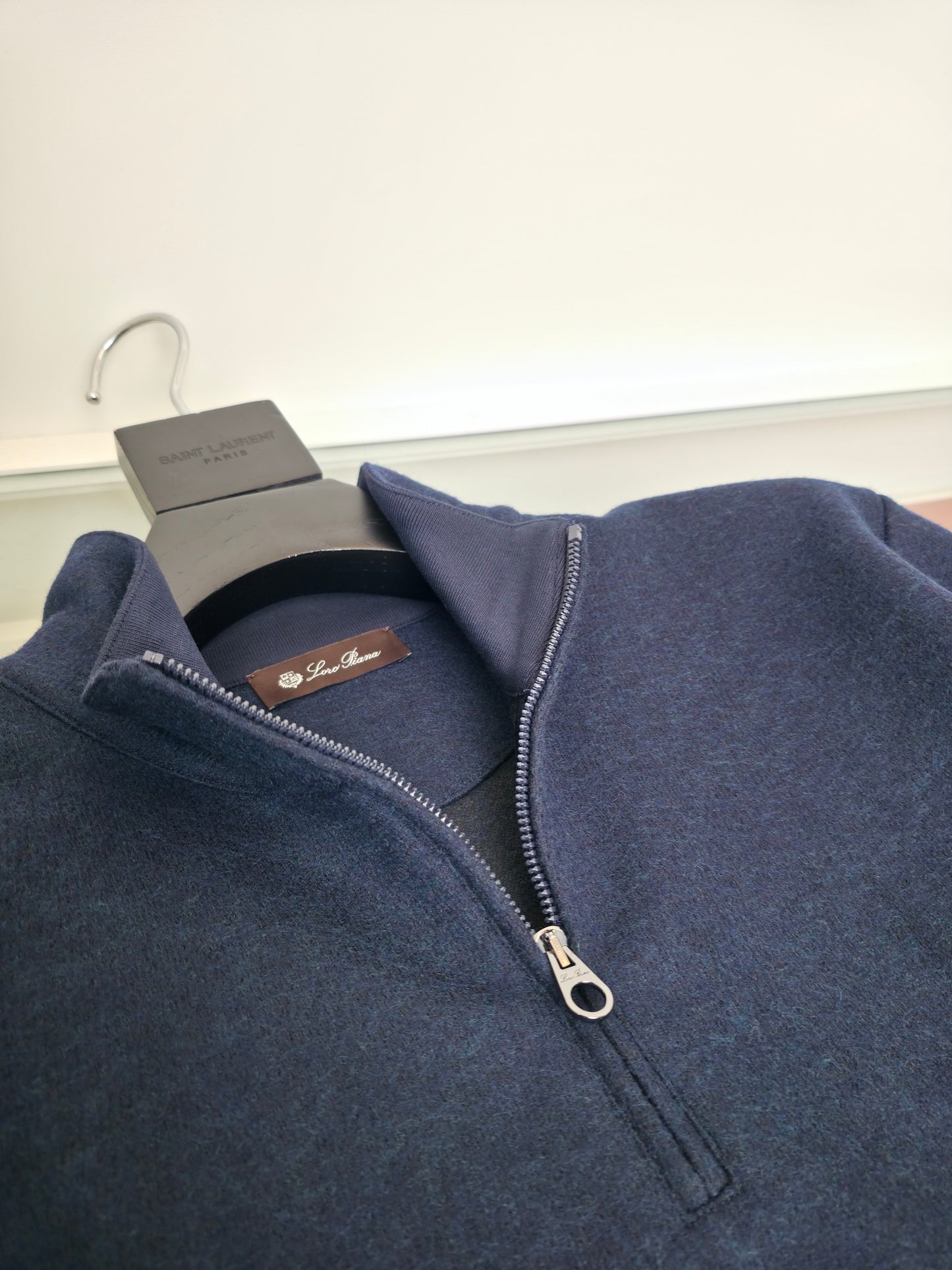 Black and Dark Blue Jacket