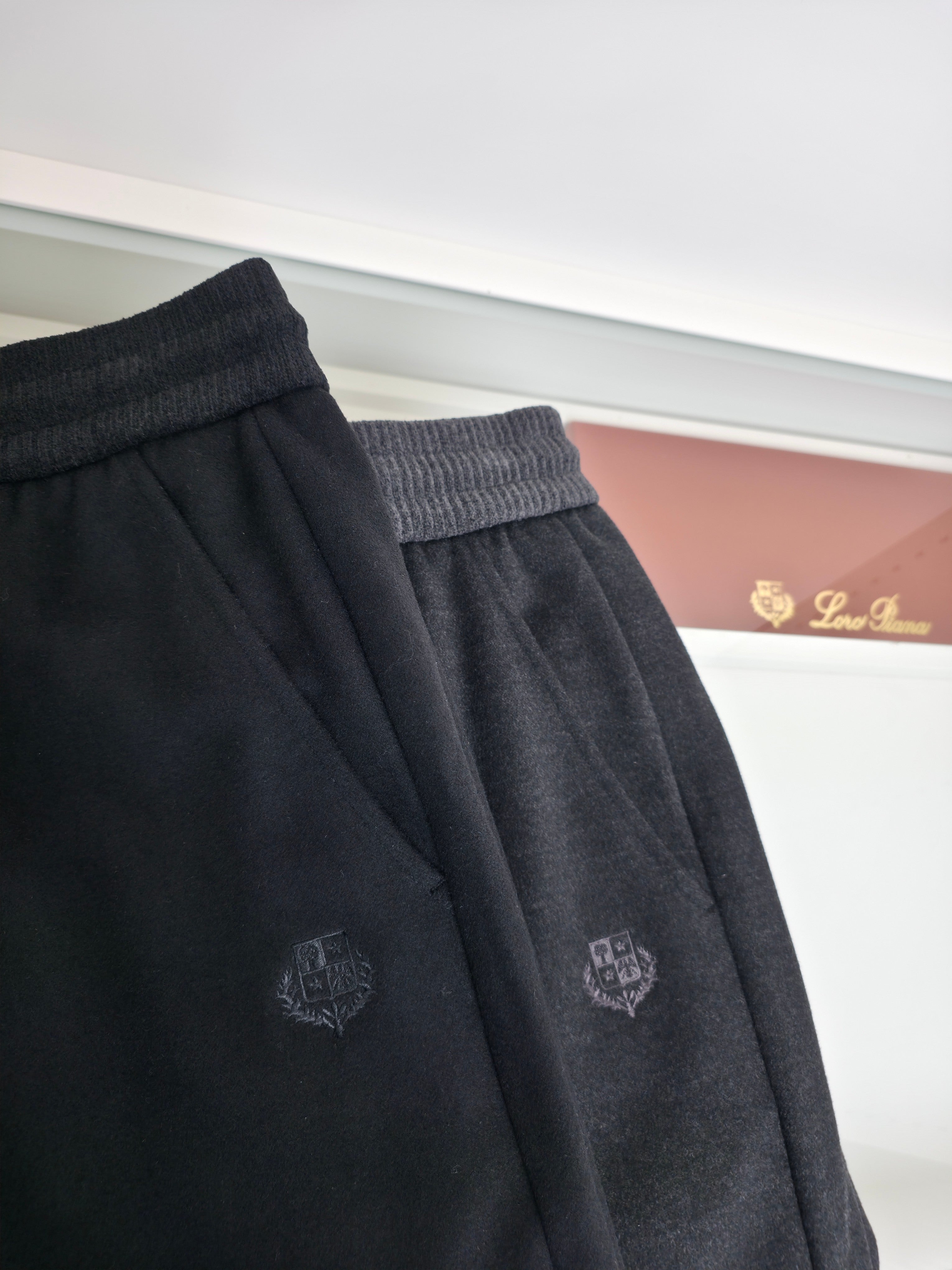 Black and Dark Grey Pant