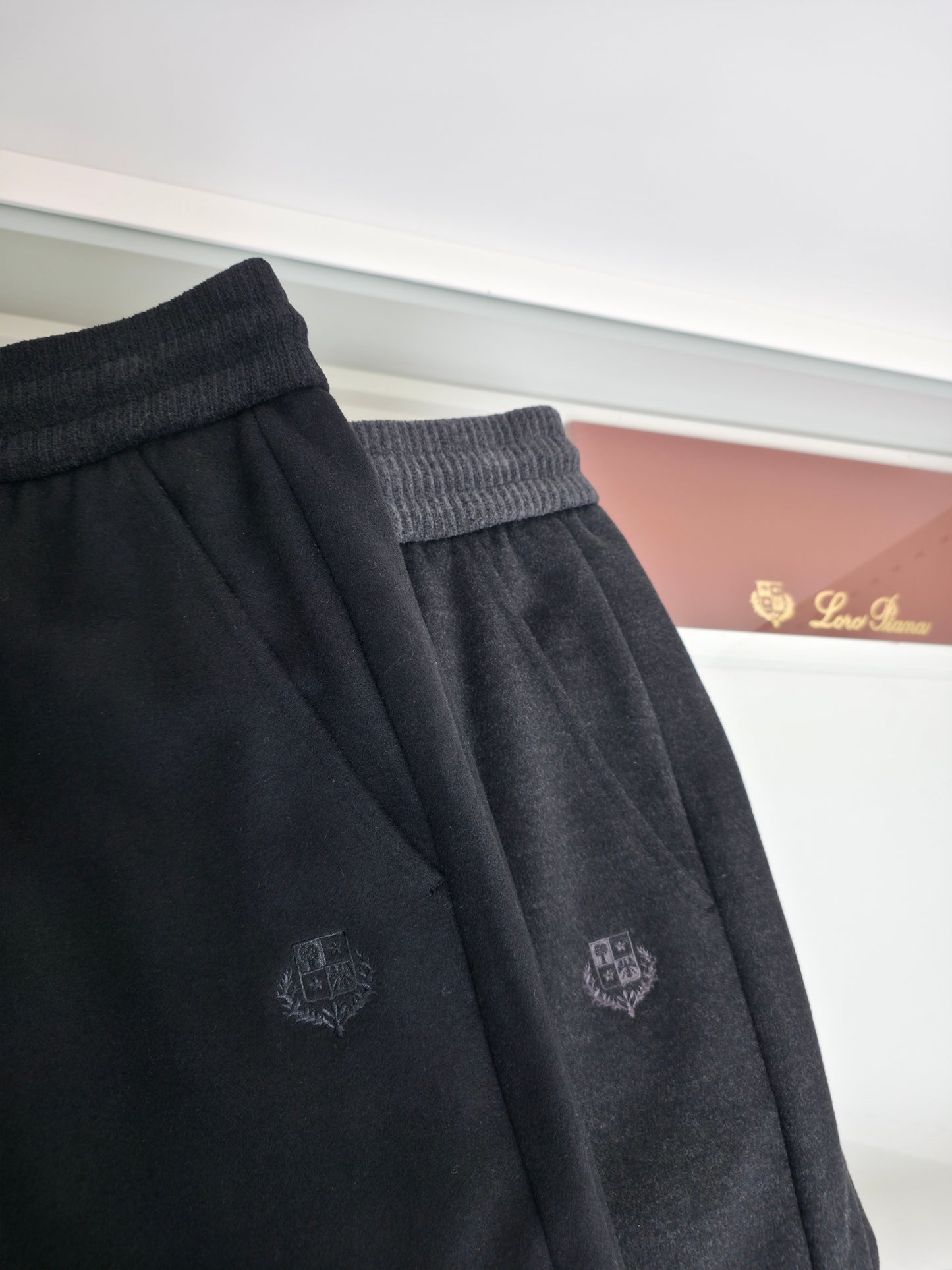 Black and Dark Grey Pant