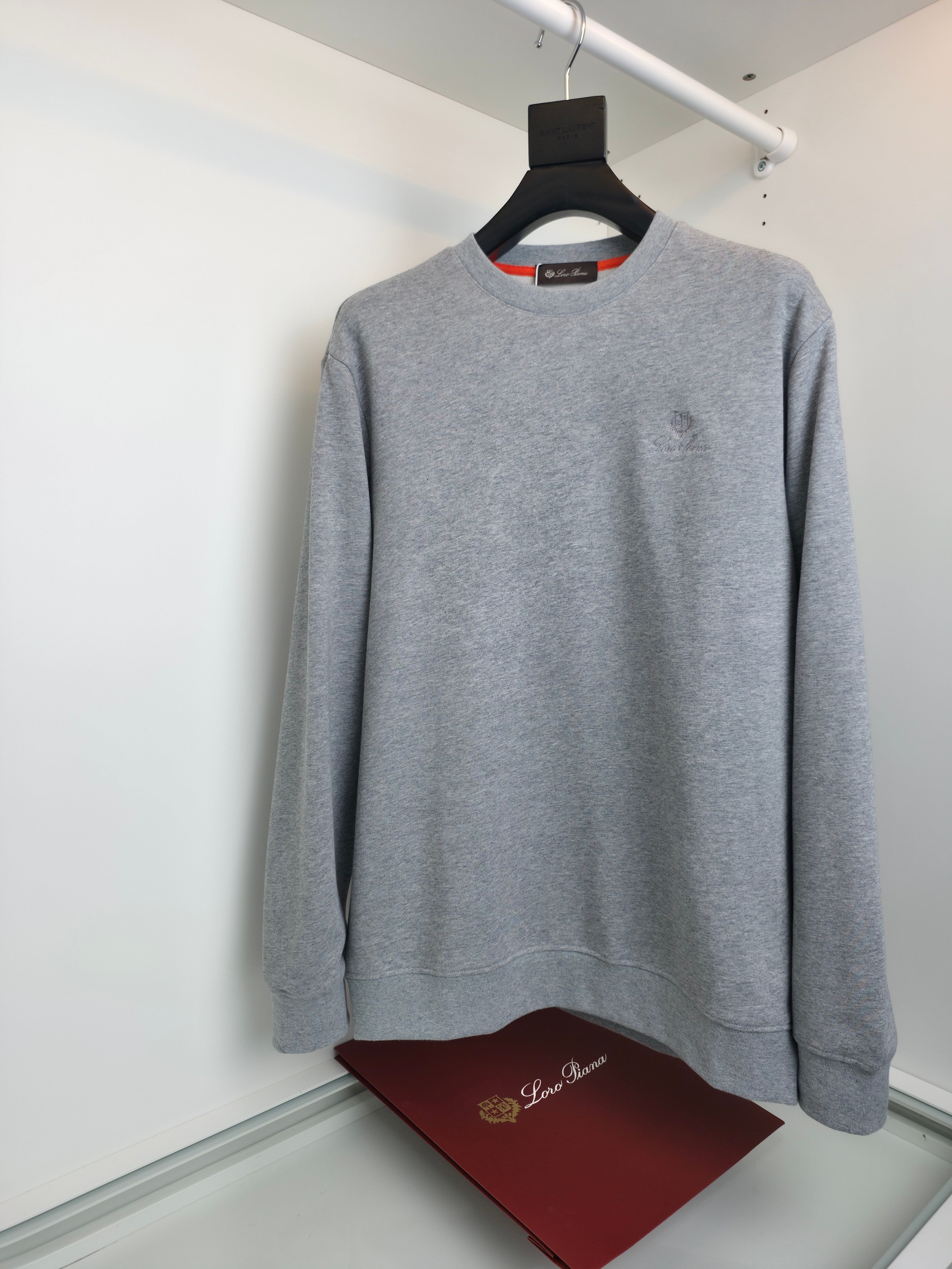 Grey and Dark Blue Jersey